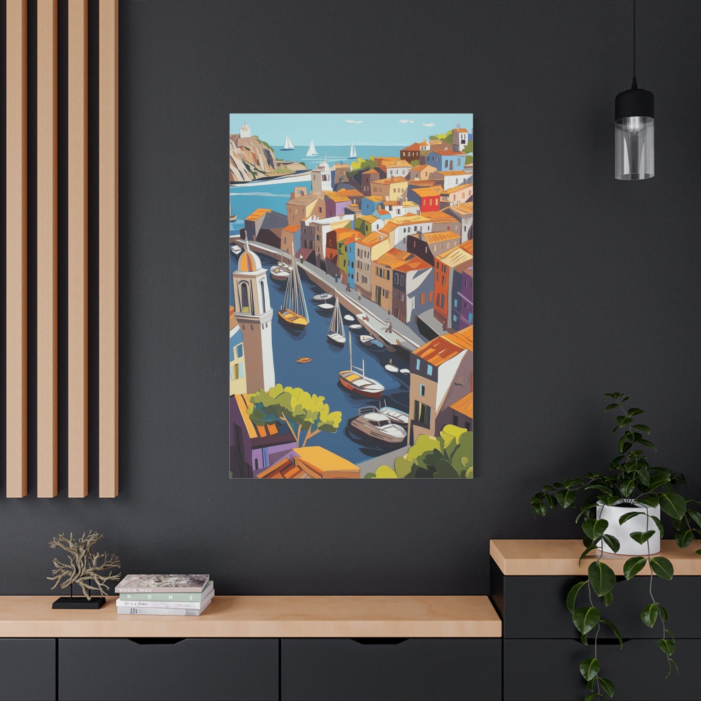 Évasion Ensoleillée Sur Port Méditerranéen