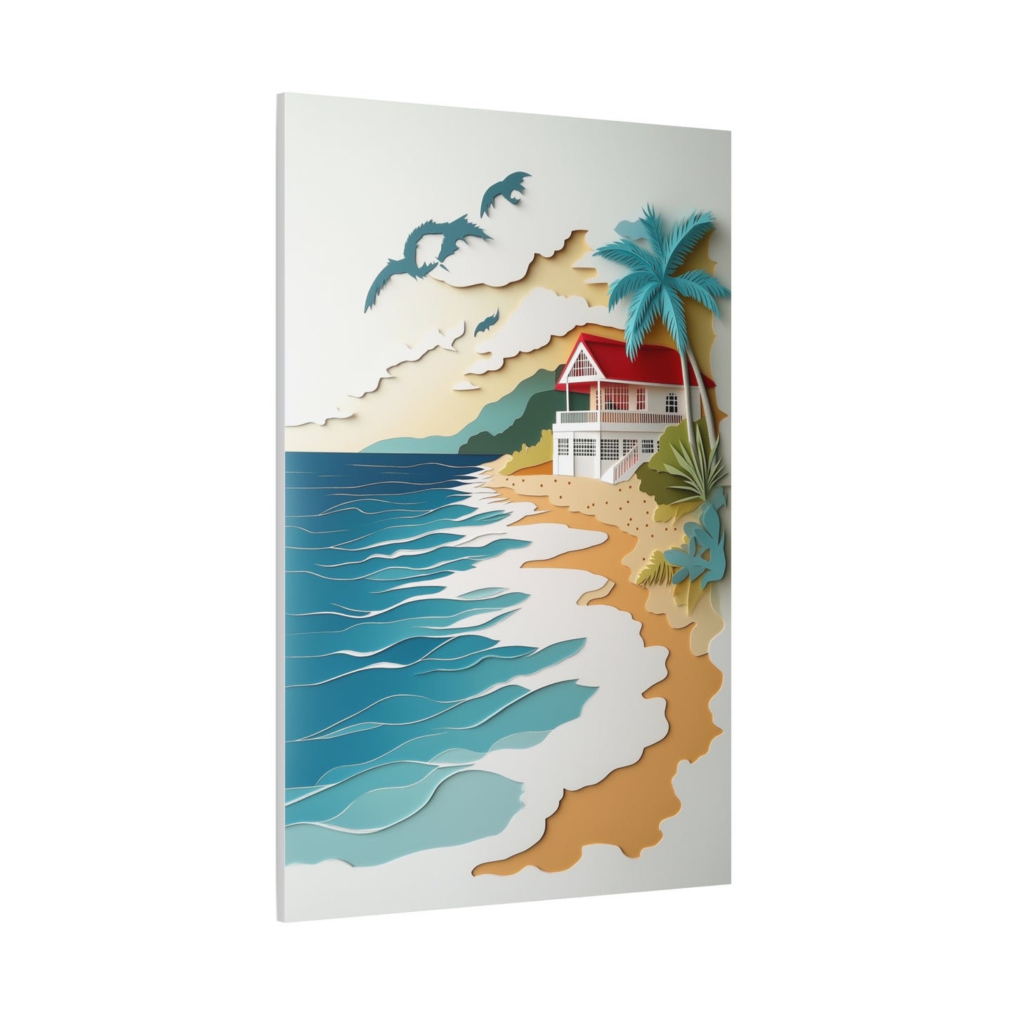 Évasion Tropicale : Art de Rêve