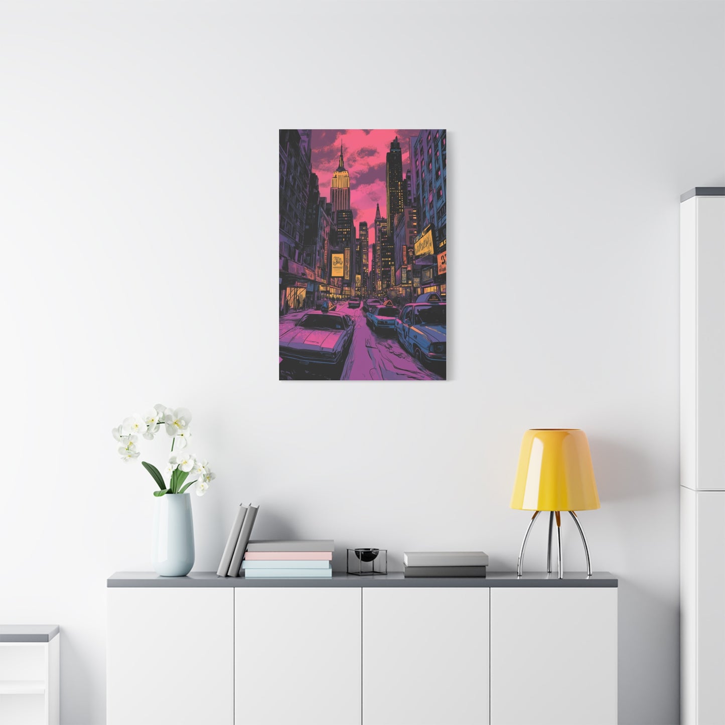 Crépuscule Urbain à New York