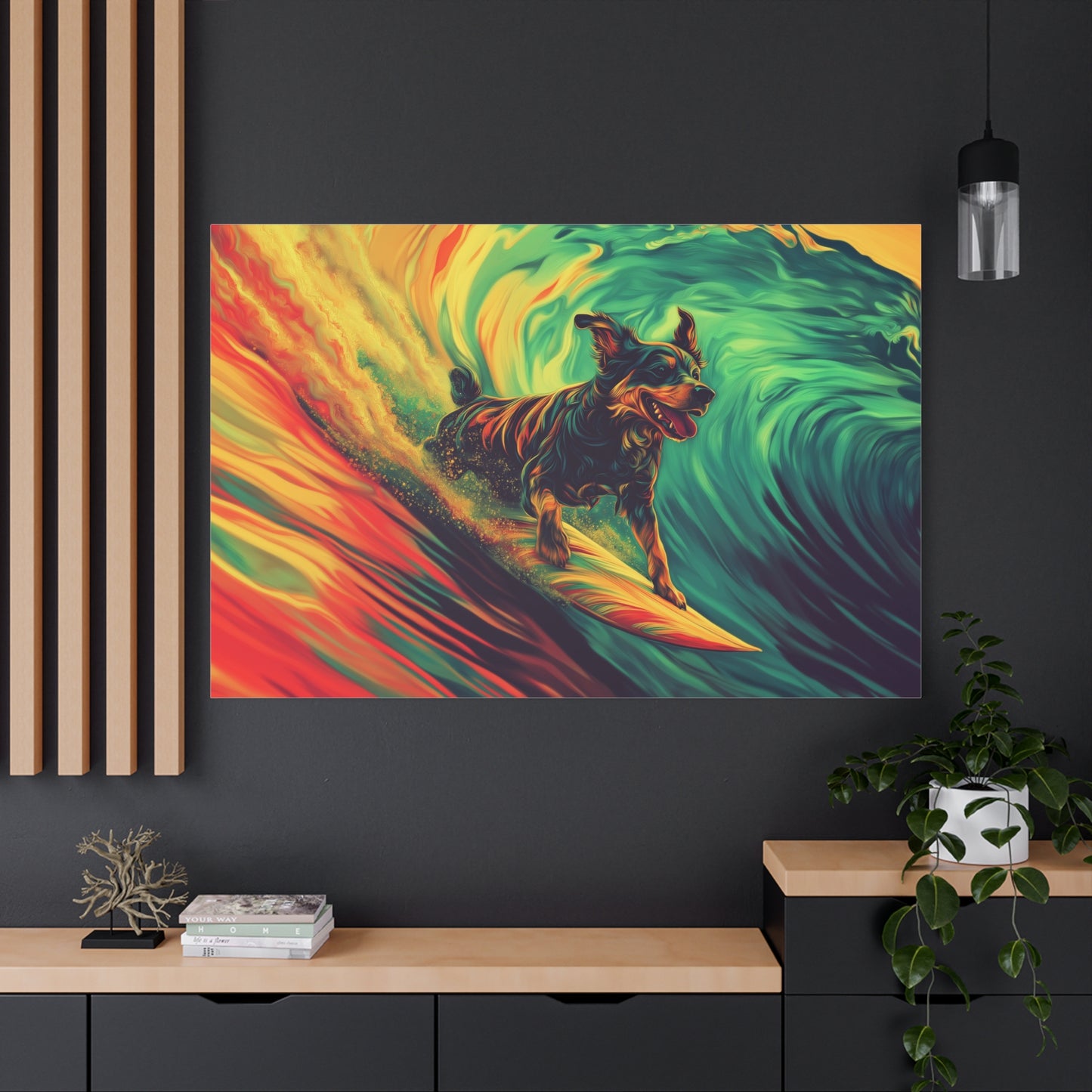 Surfeur à Quatre Pattes