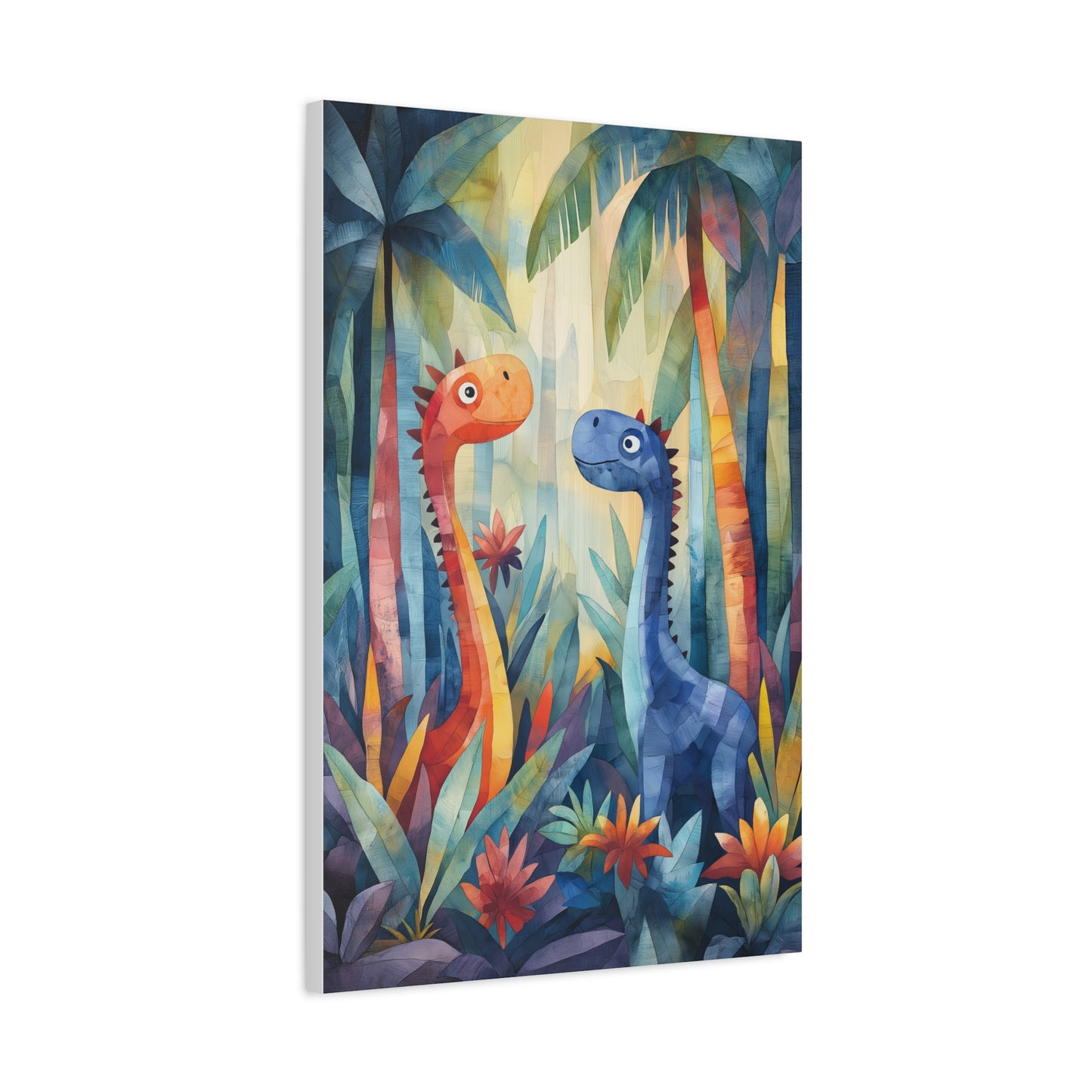Dinosaures Magiques dans la Jungle Enchantée