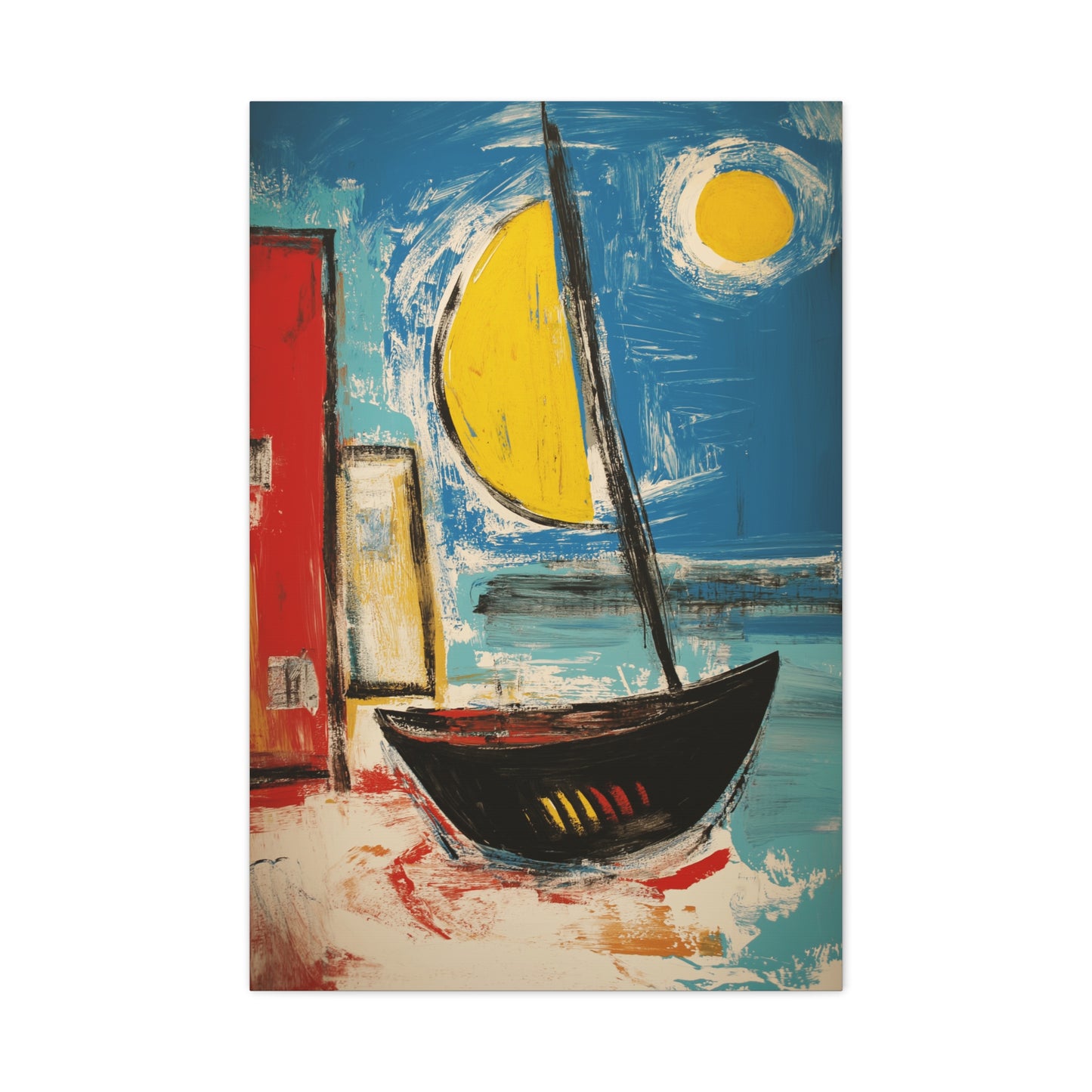 Évasion Colorée en Bord de Mer