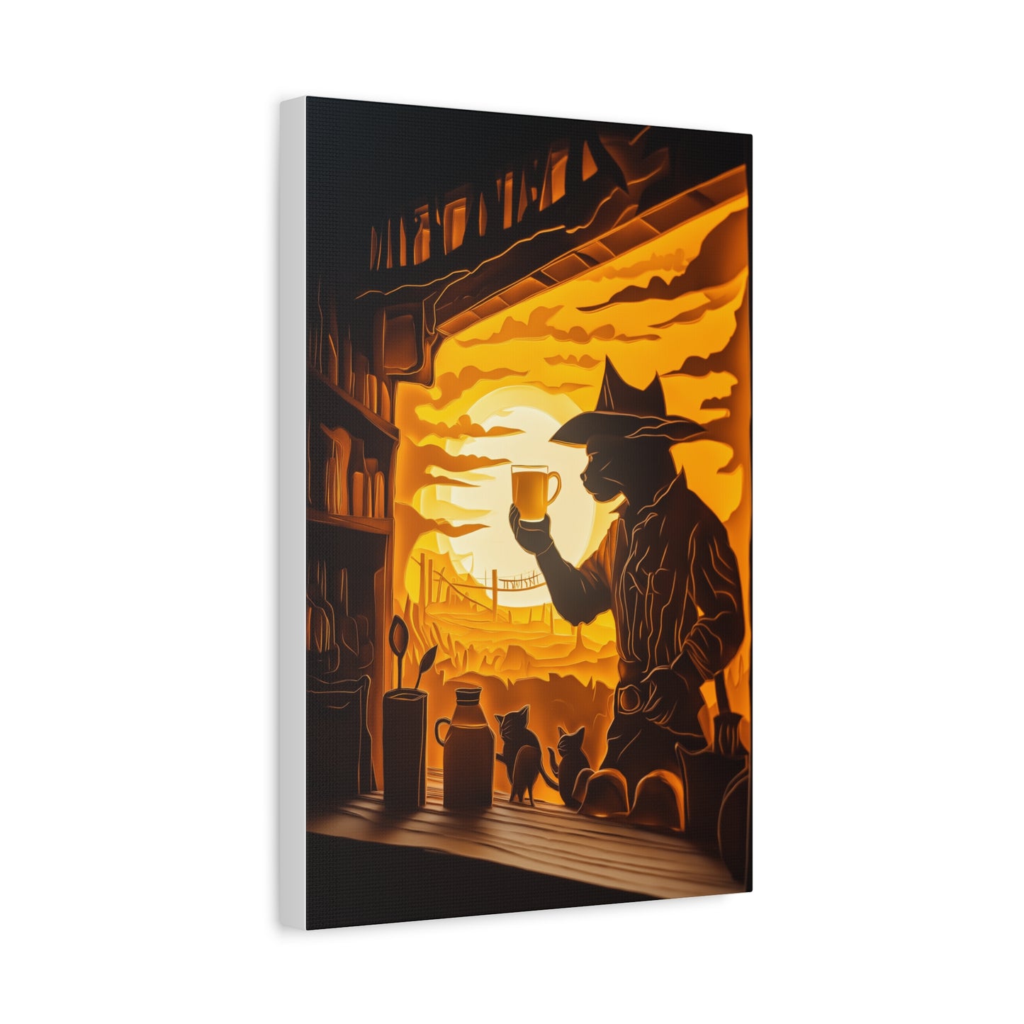 Mystère du Far West Félin