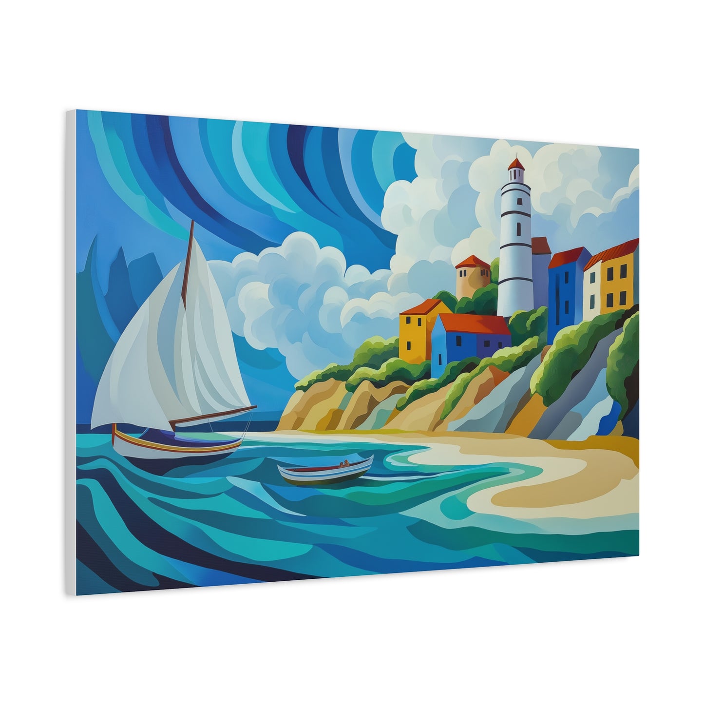 Évasion Maritime en Couleurs Vibrantes
