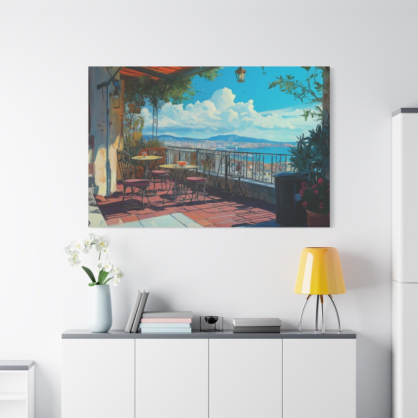 Évasion méditerranéenne sur votre terrasse