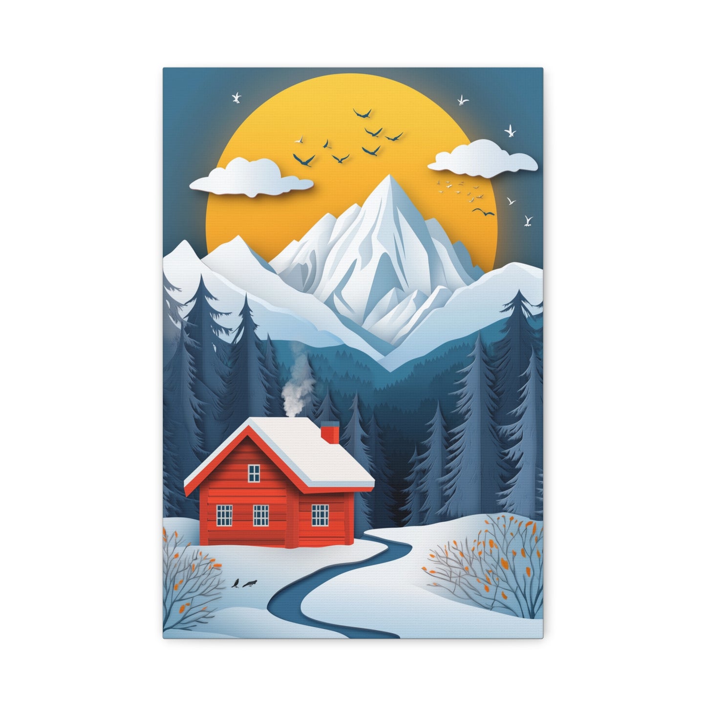 Évasion hivernale : Chalet sous le Soleil