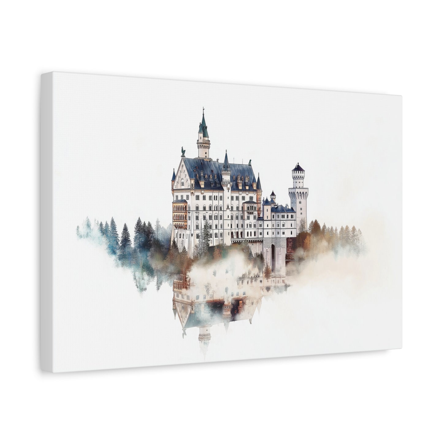 Château de Neuschwanstein au Coeur des Nuages