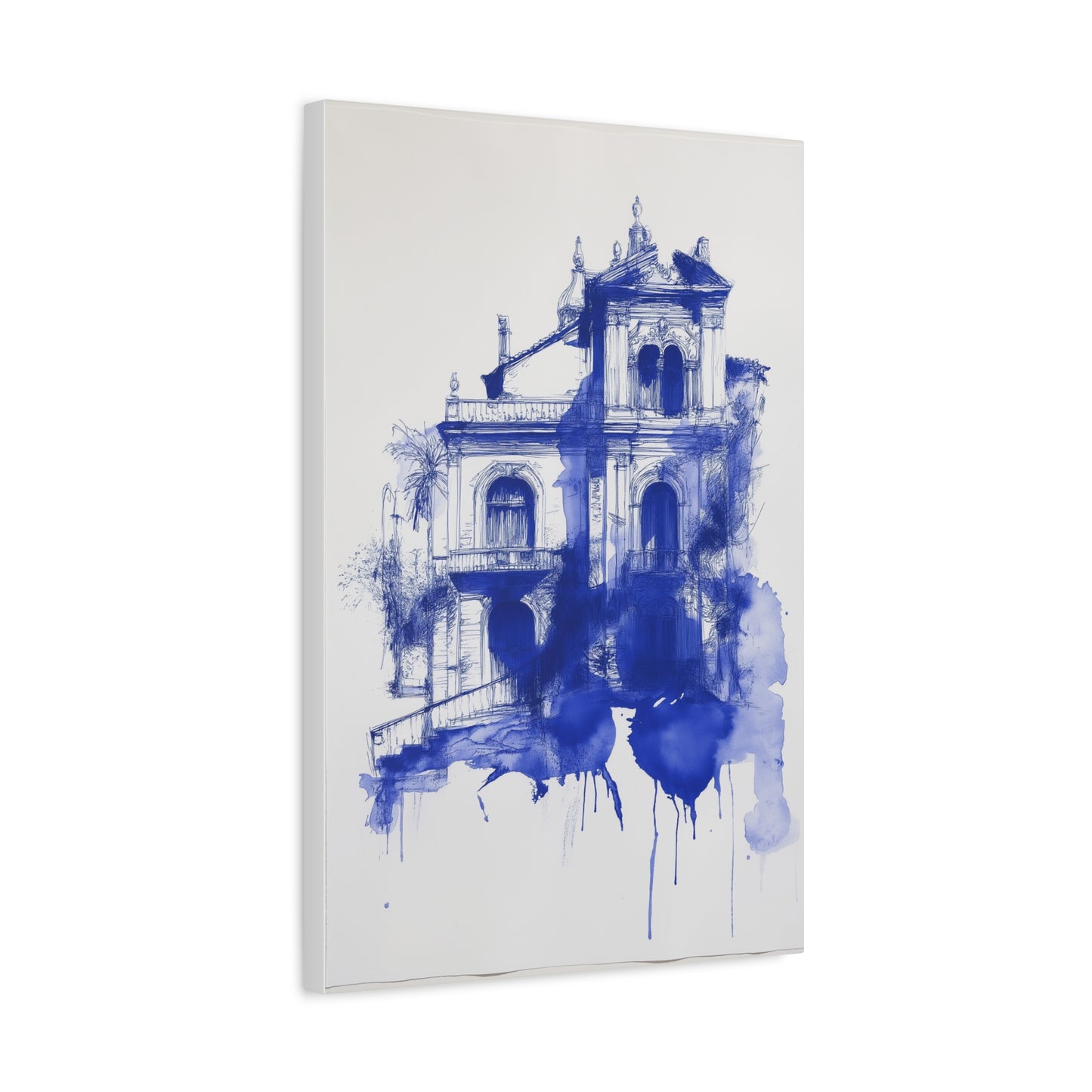 Élégance Bleue : Château Mystérieux