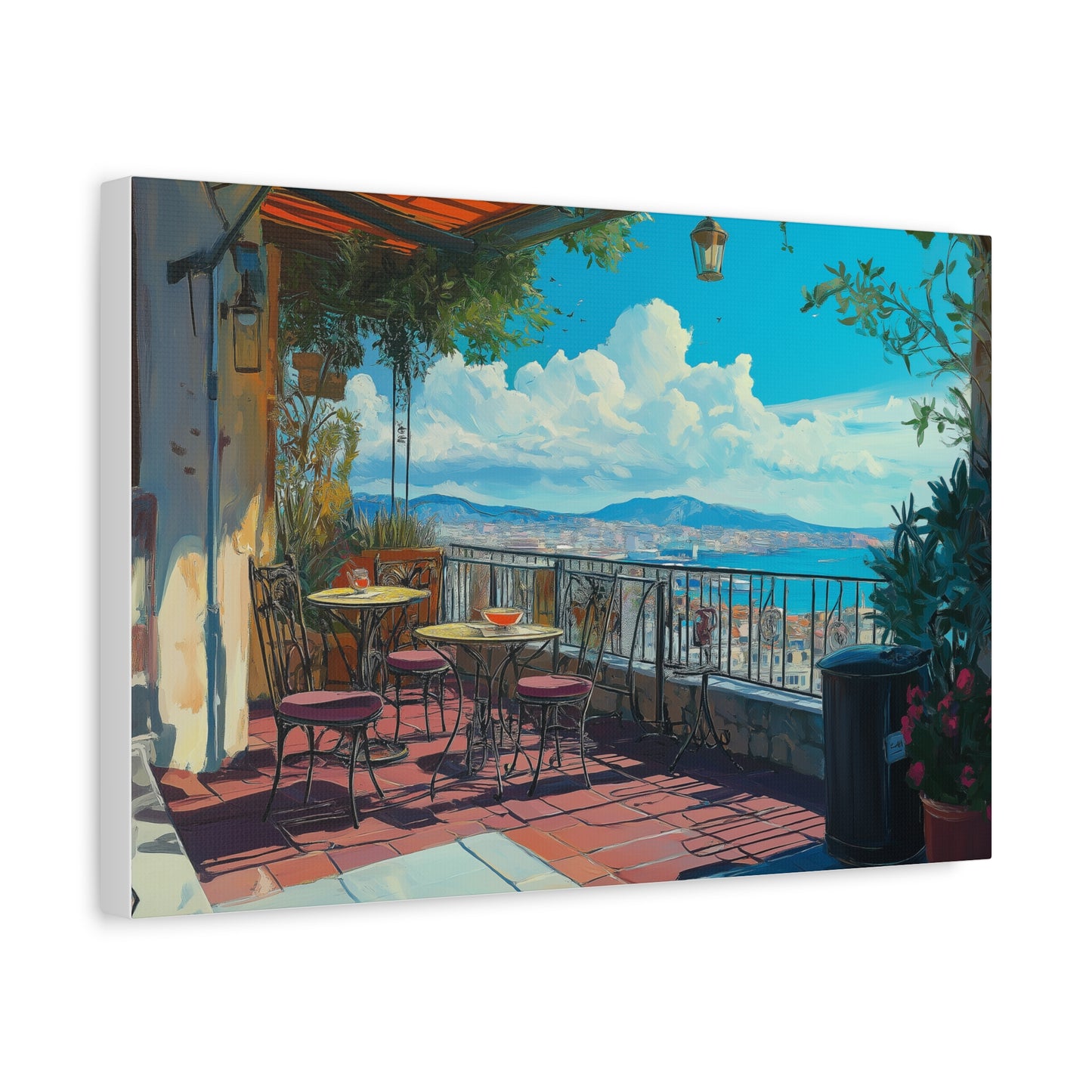Évasion méditerranéenne sur votre terrasse