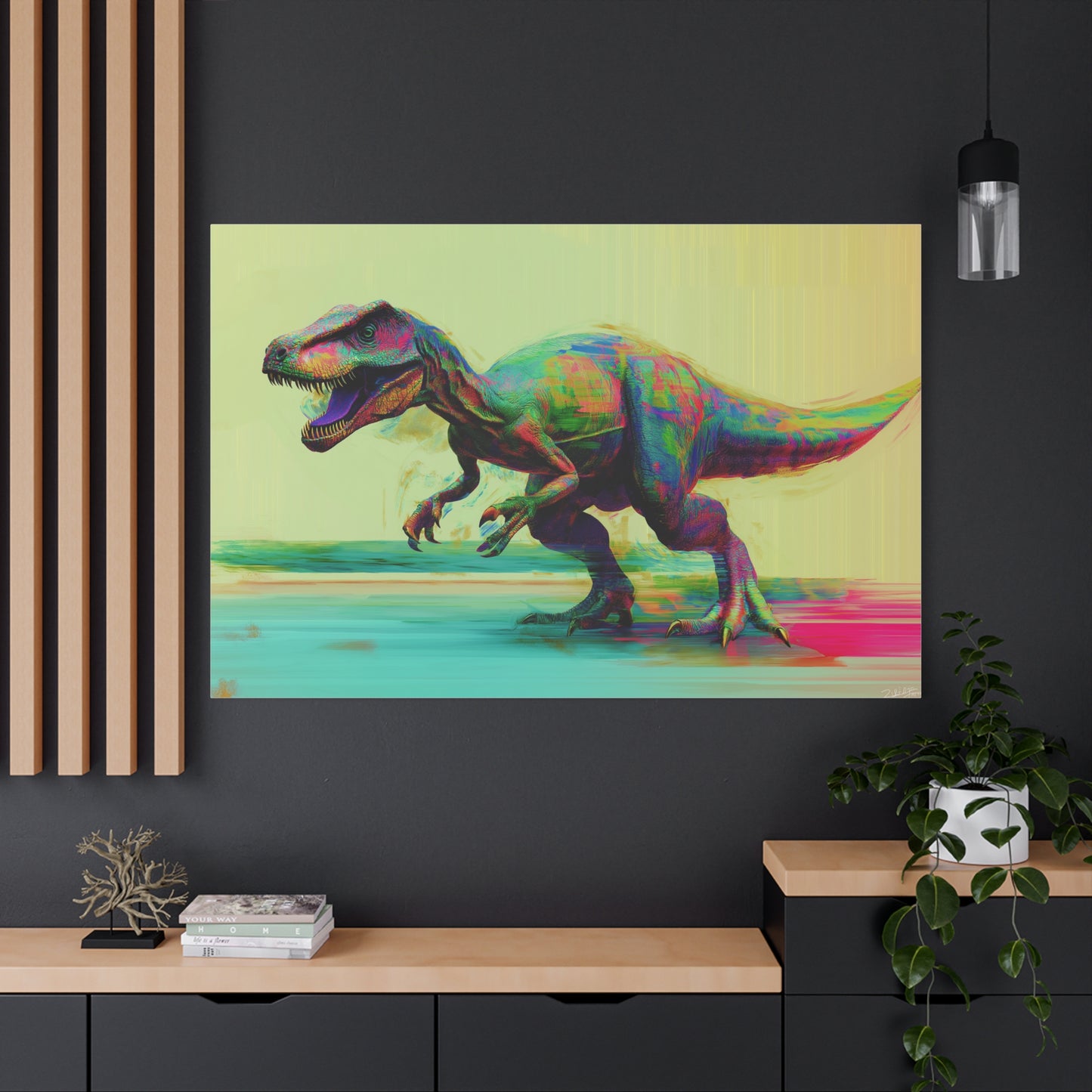 Explosion de Couleurs Jurassiques