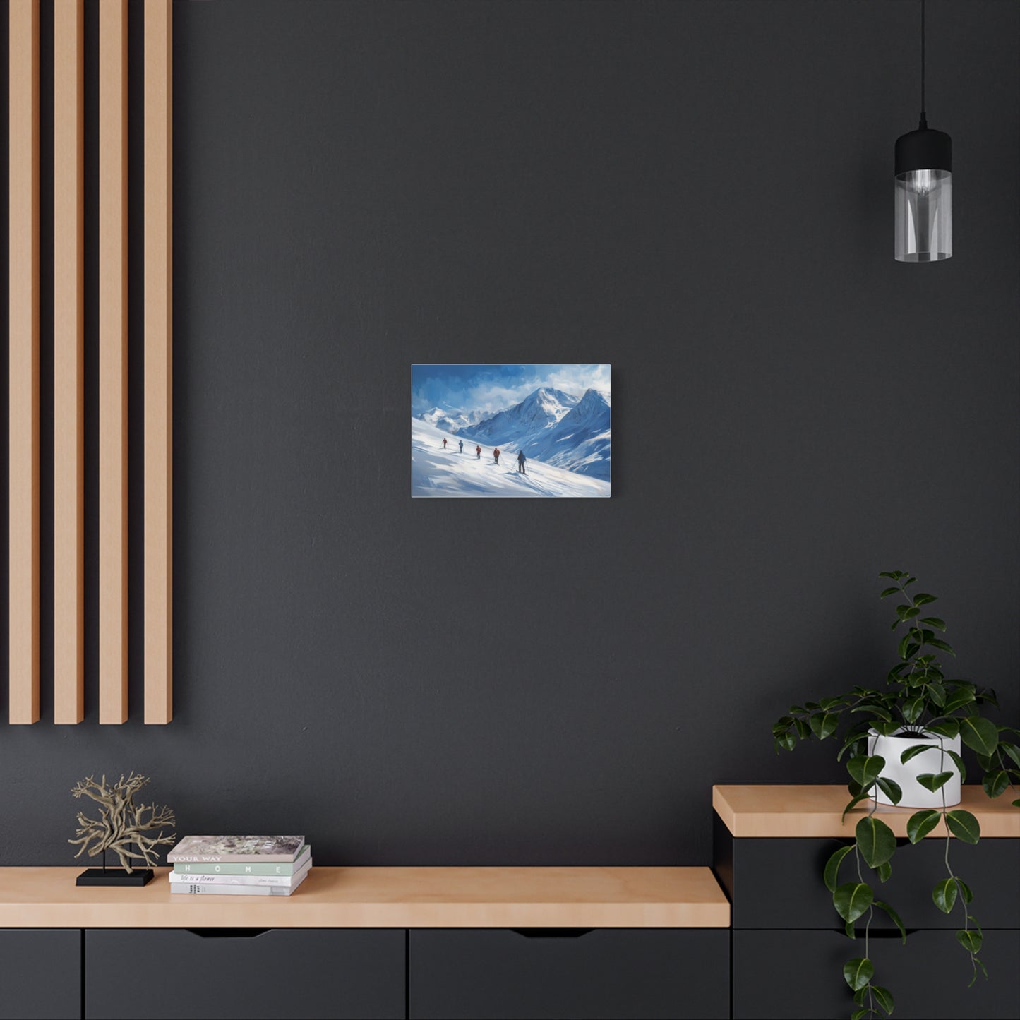 Évasion Alpine : Liberté en Pente Neigeuse