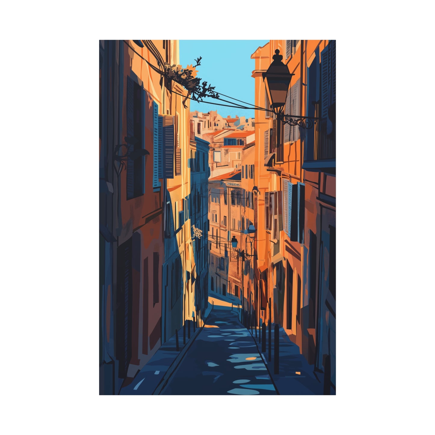 Charme Matinal des Ruelles du Panier