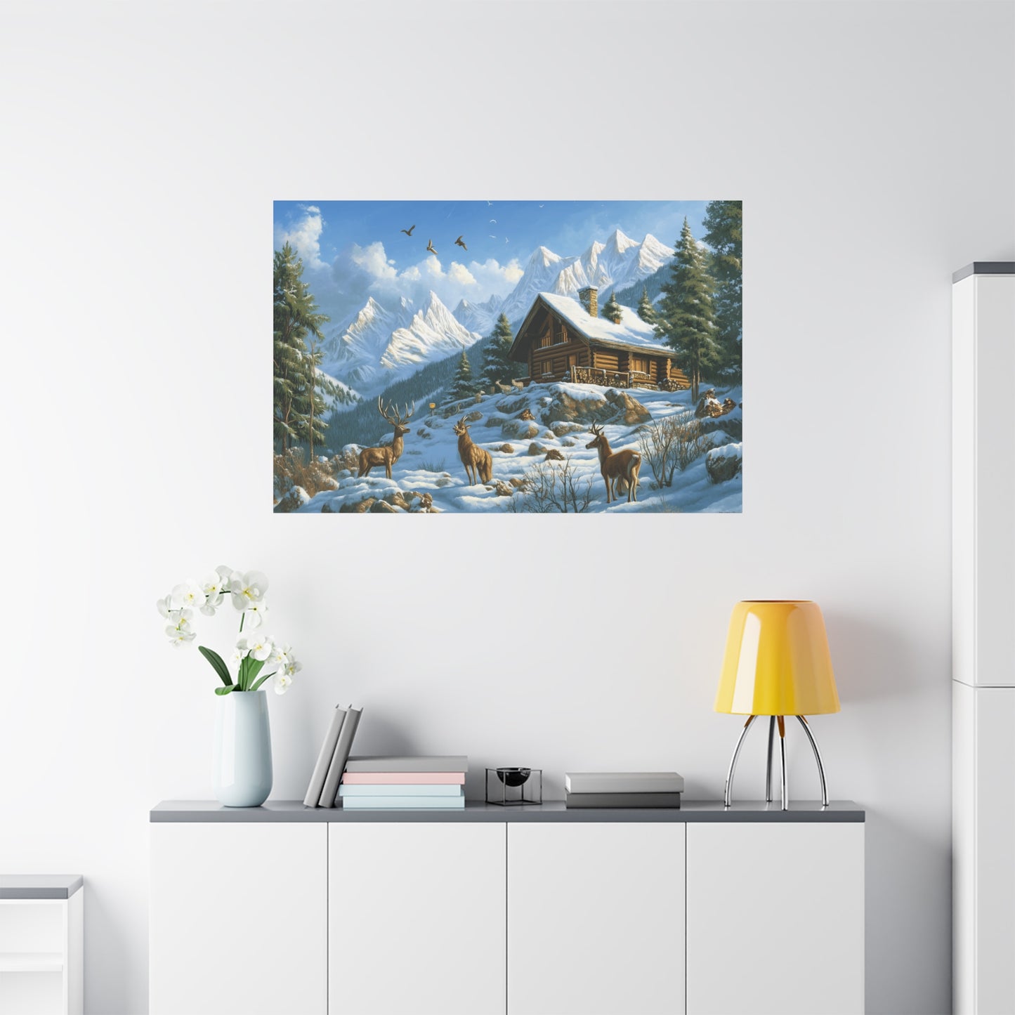 Évasion Montagnarde : Sérénité Neigeuse