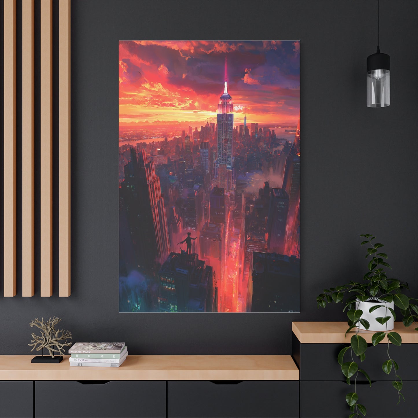 Éclat Urbain: Crépuscule sur Manhattan