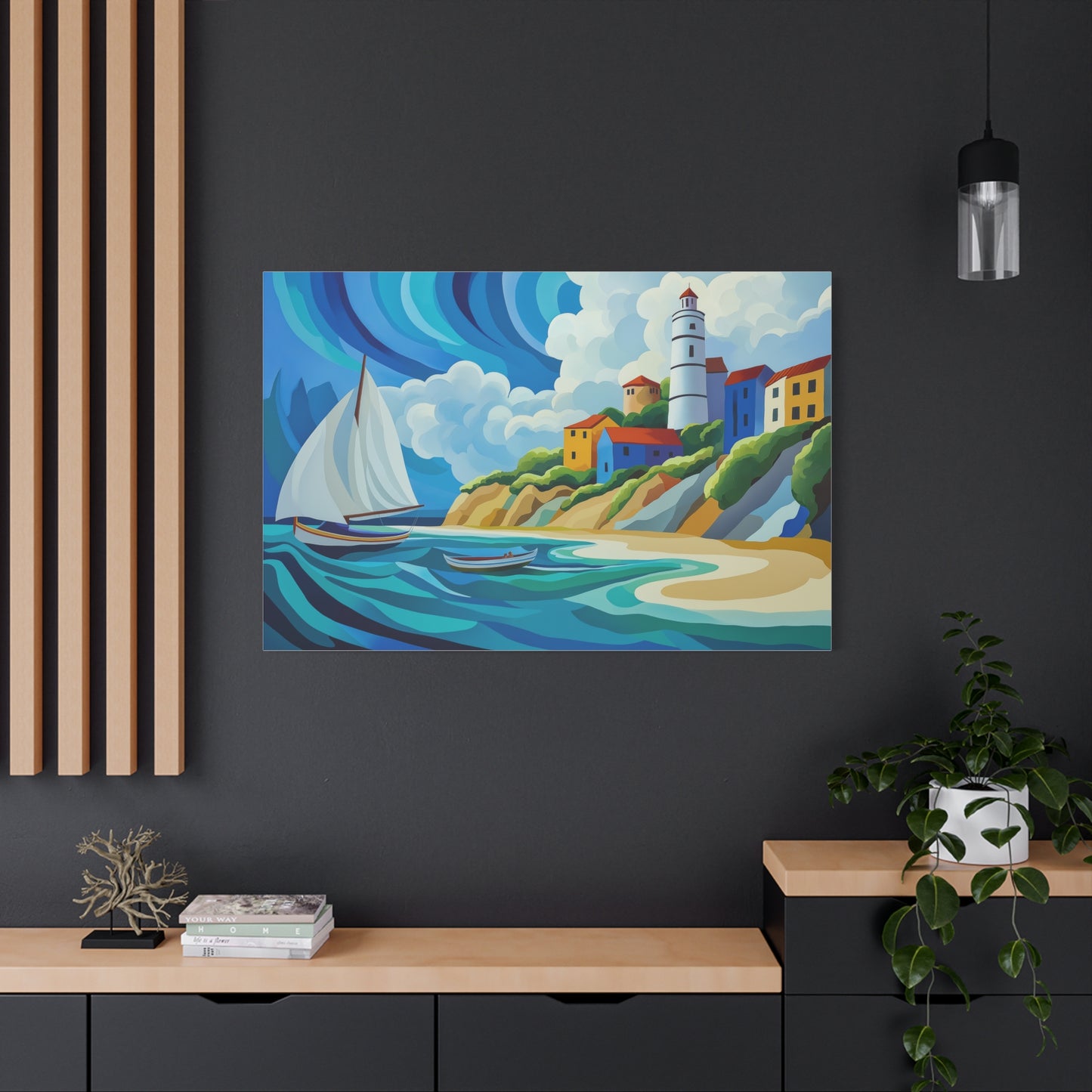Évasion Maritime en Couleurs Vibrantes