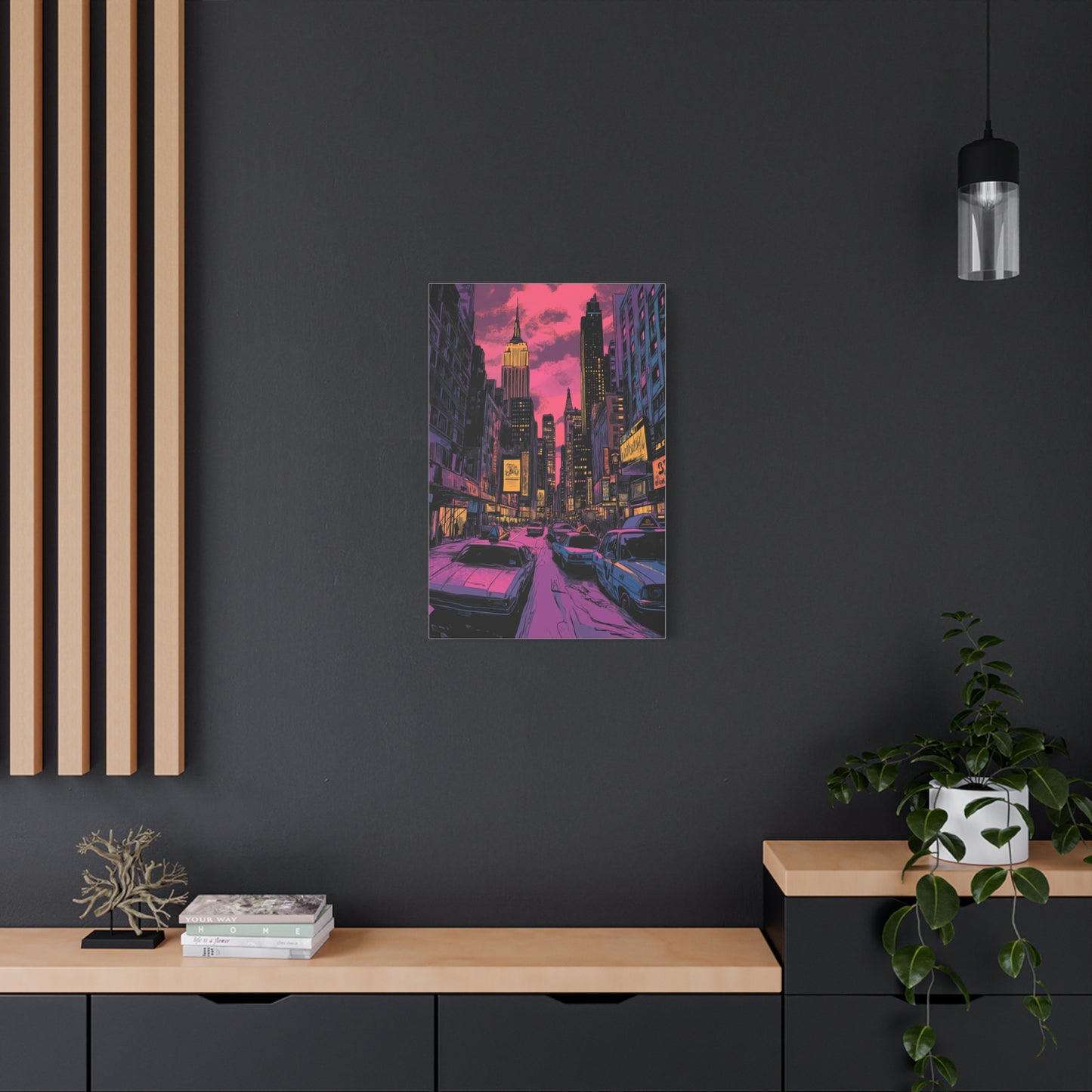 Crépuscule Urbain à New York