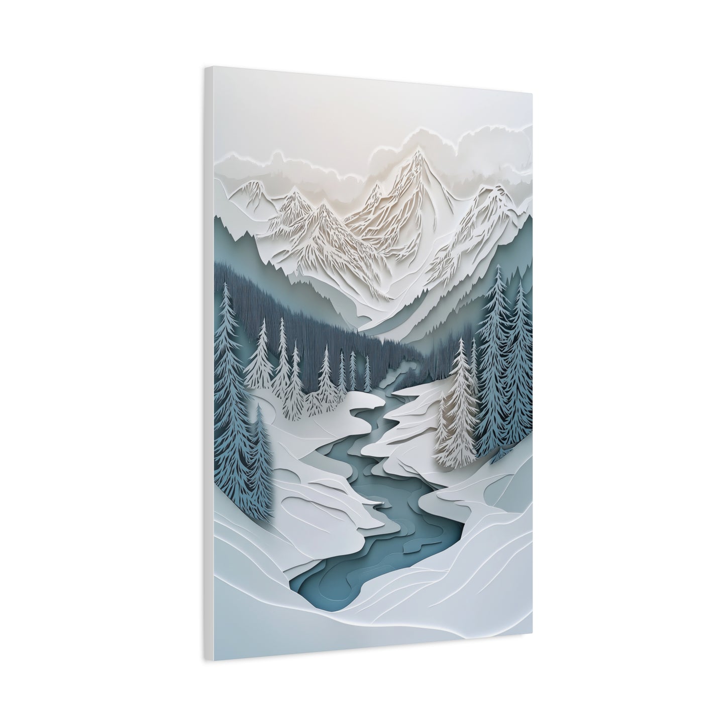Magie Hivernale : Papier en Relief