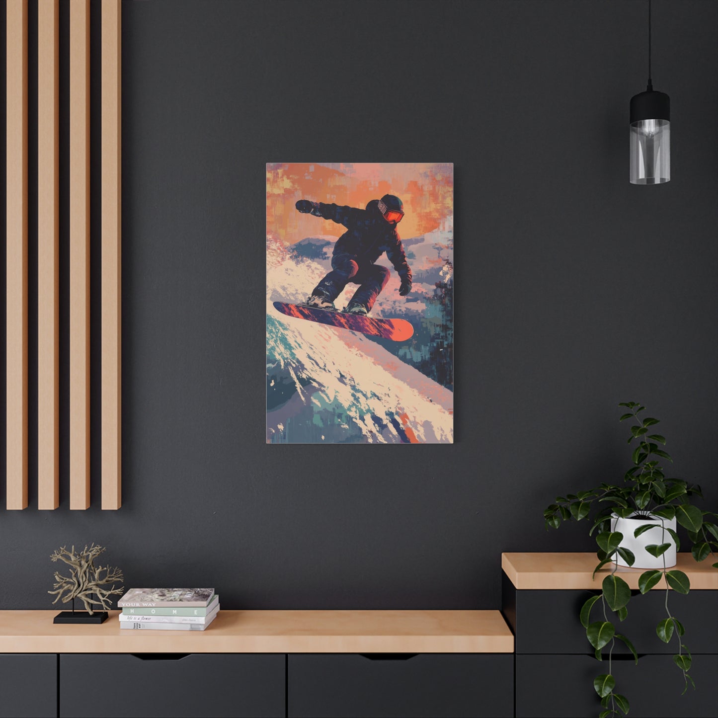 Snowboarder en Action: Vivez l'Adrénaline!