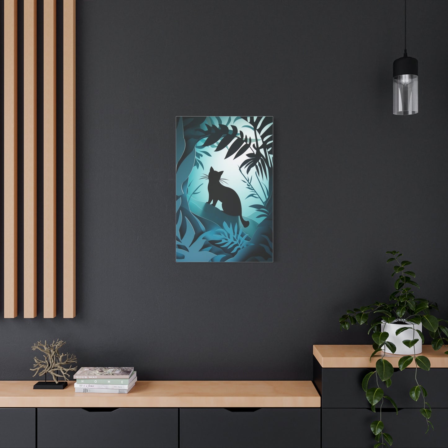 Mystère Félin dans la Jungle Sereine