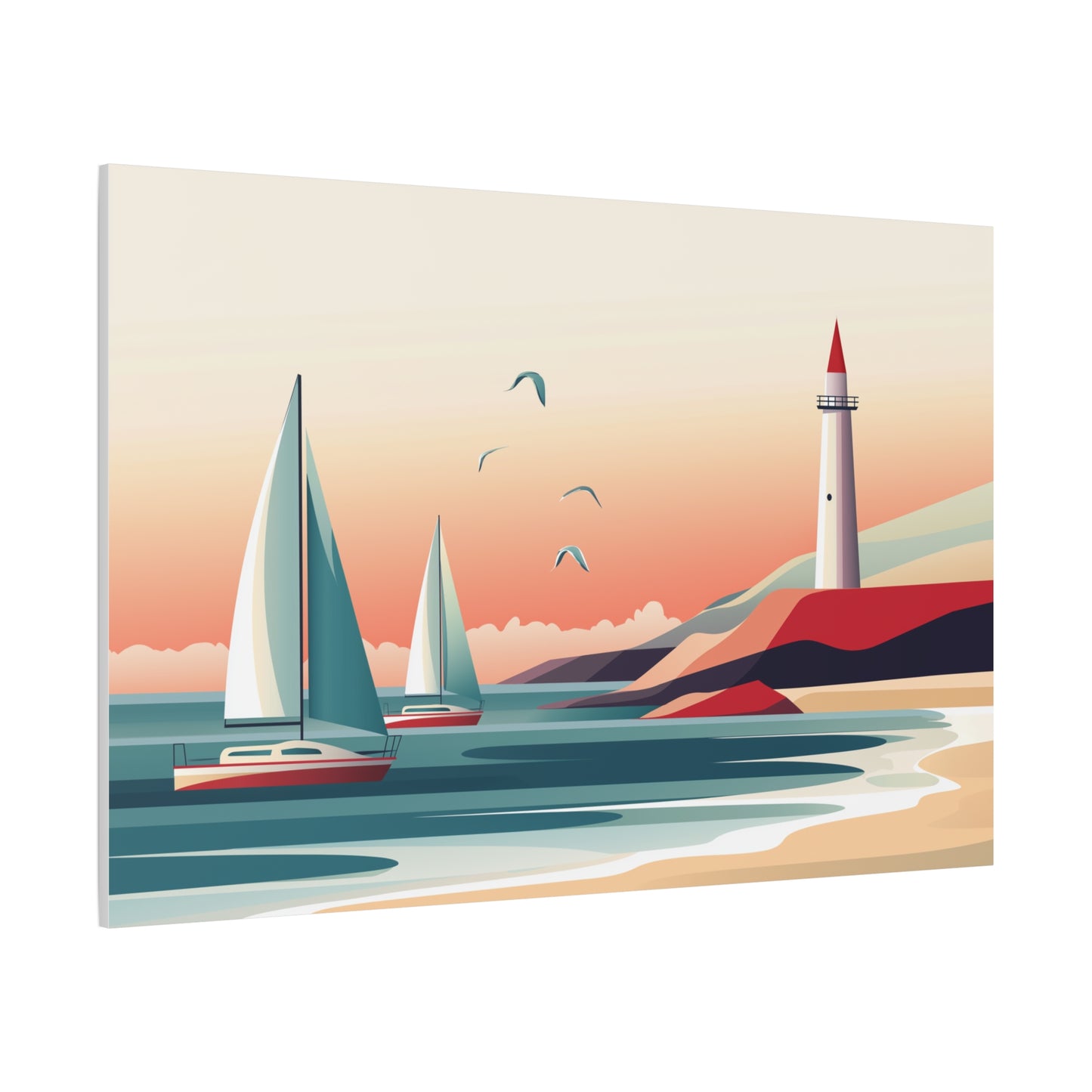 Évasion Nautique au Crépuscule Lumineux
