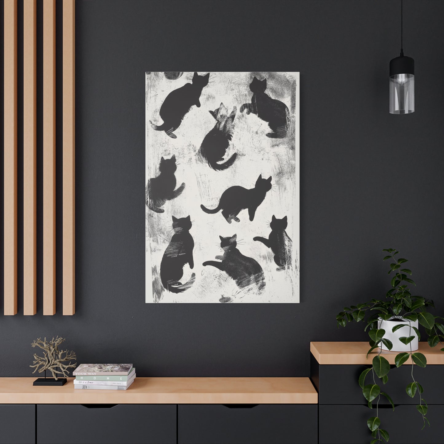 Chats Sombres : Élégance et Mystère