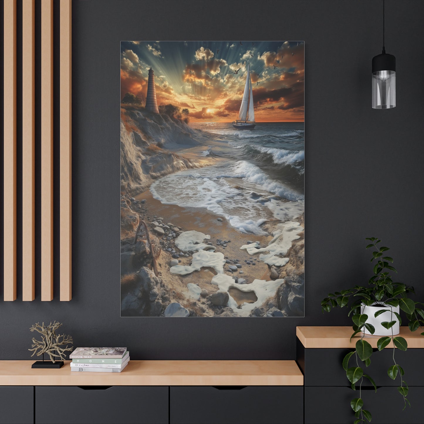 Évasion au Coucher du Soleil Marin