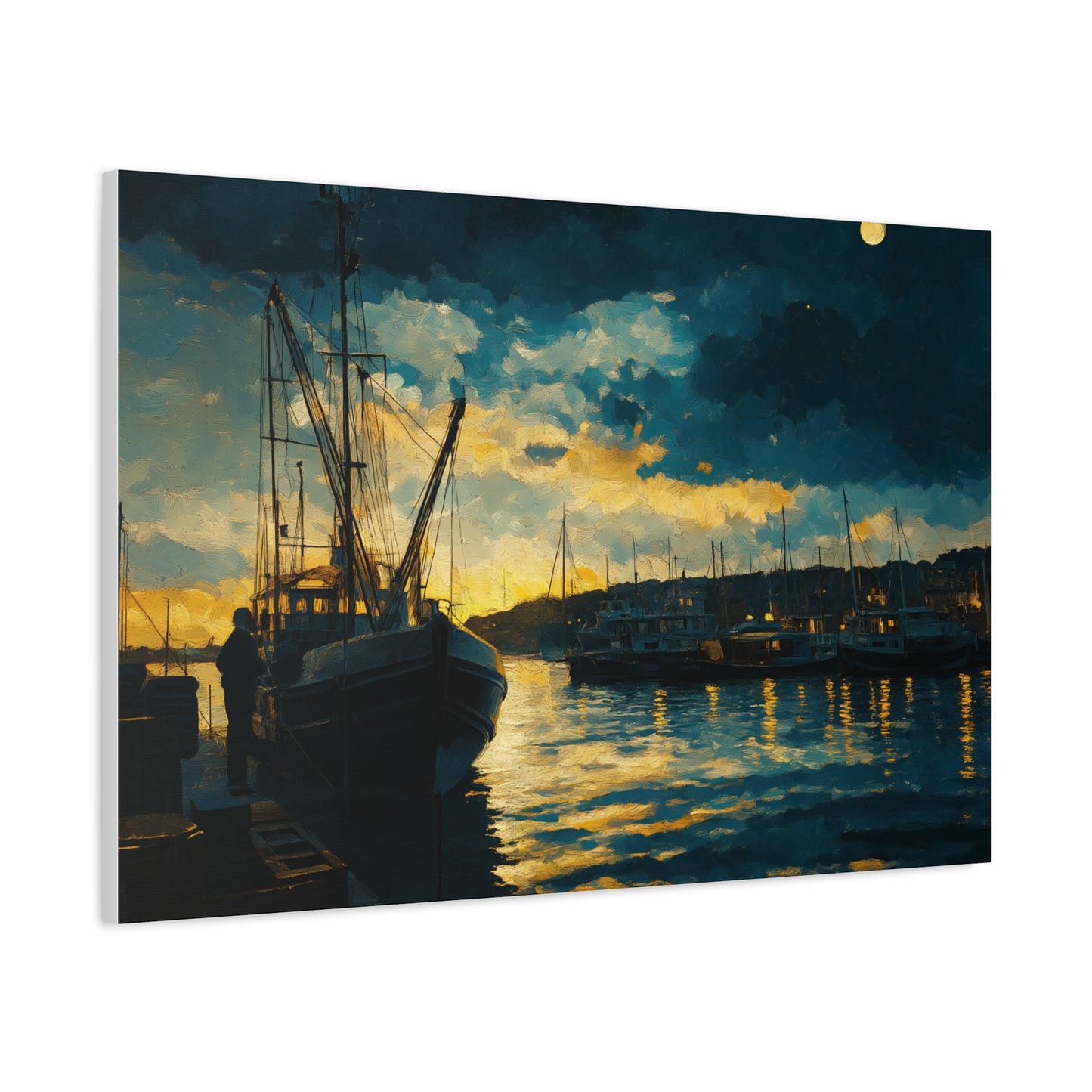 Crépuscule Maritime Serein