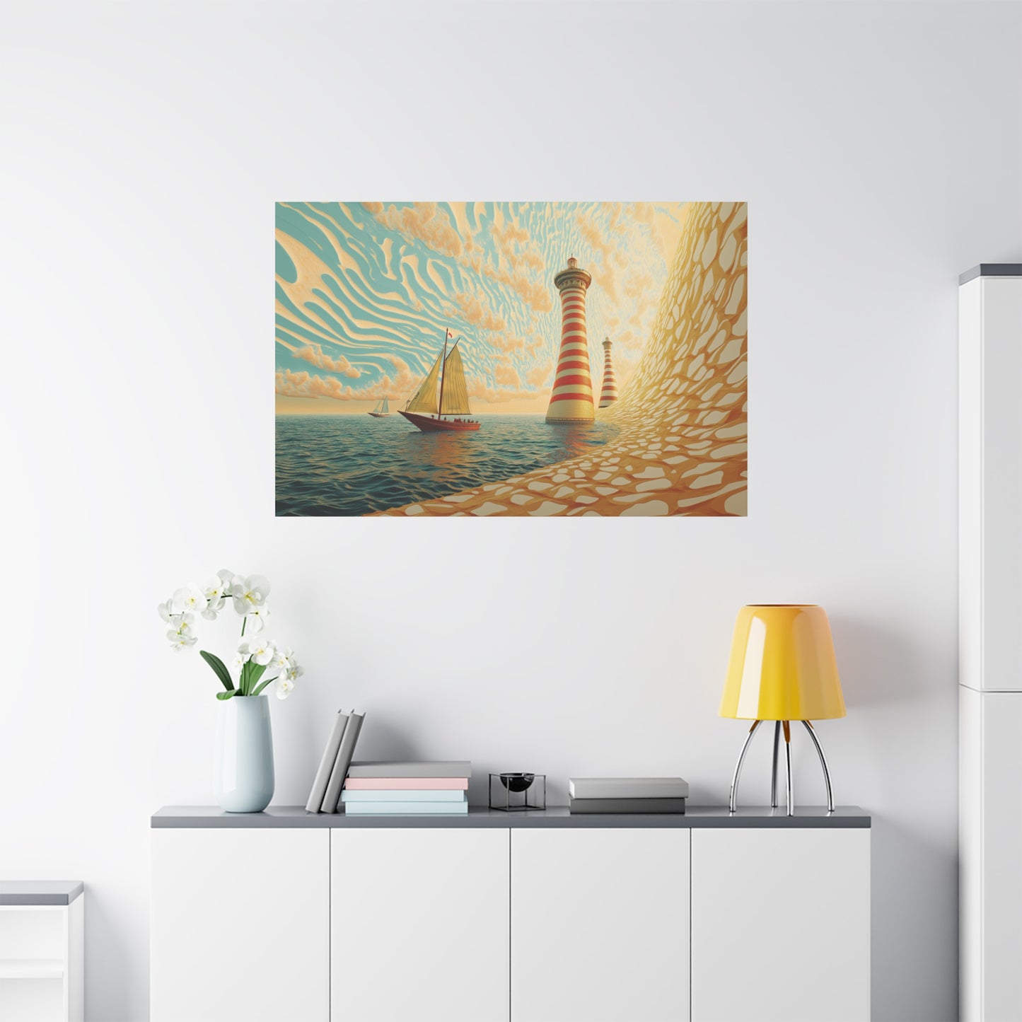 Voyage Onirique entre Vagues et Lumières