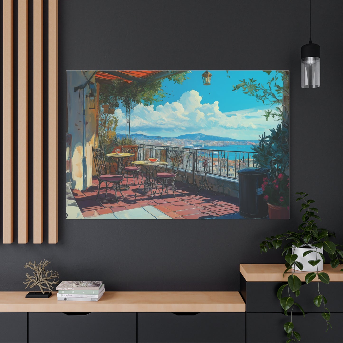 Évasion méditerranéenne sur votre terrasse