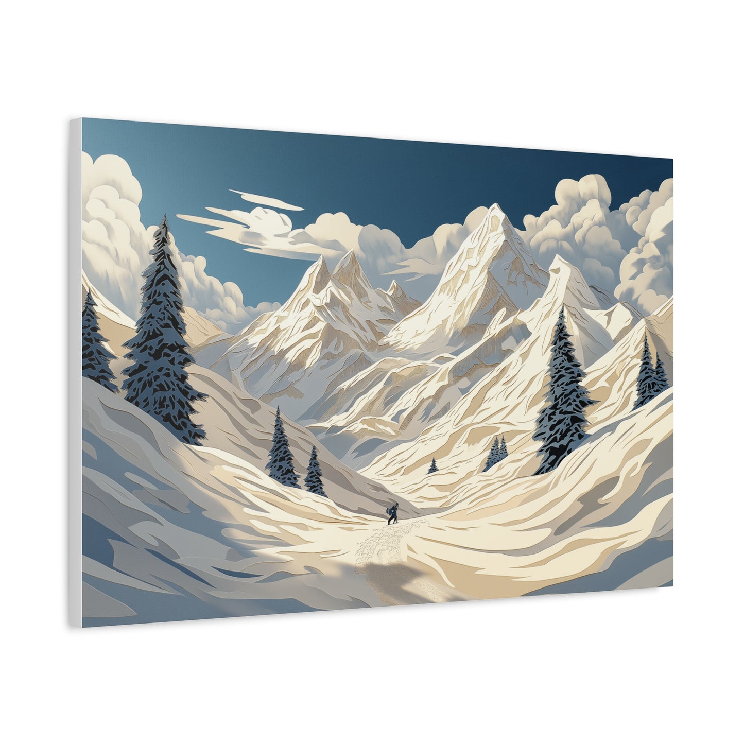 Évasion Alpestre : Tranquillité et Grandeur