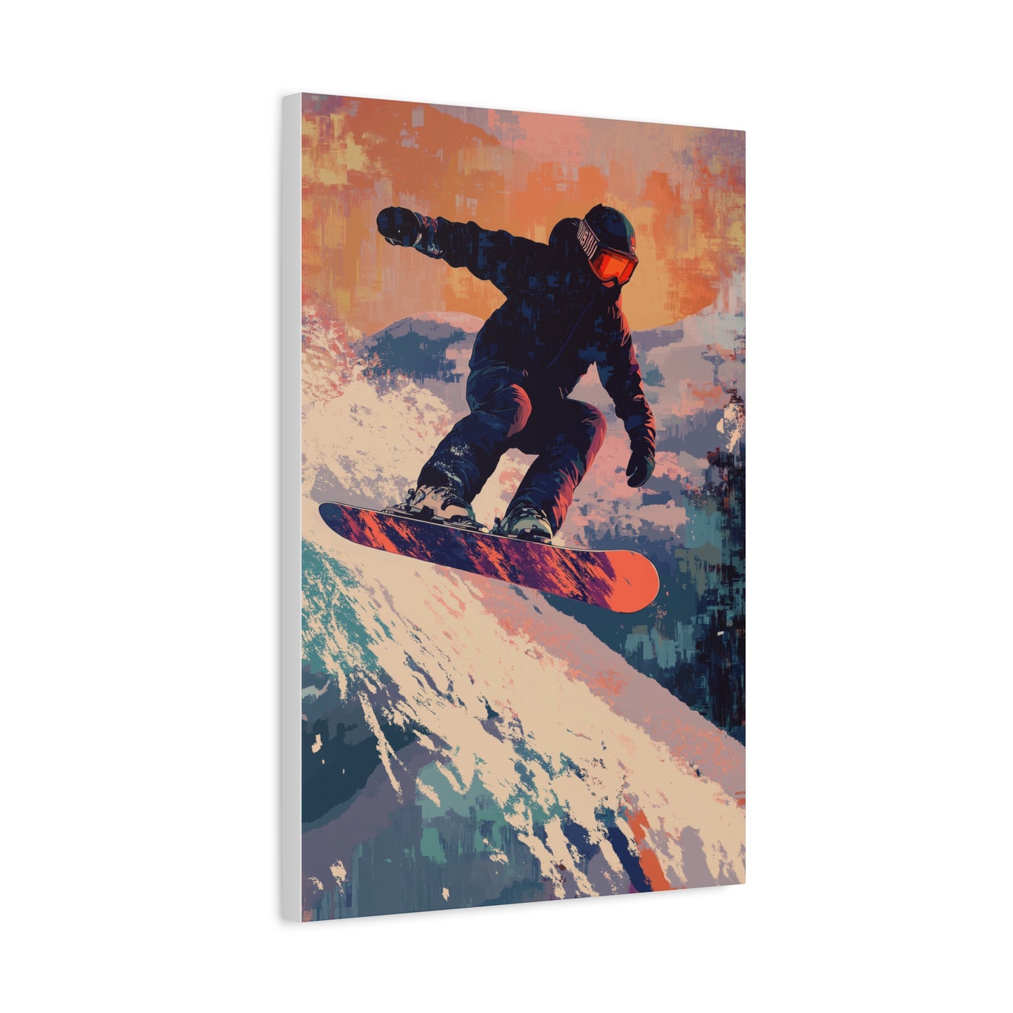 Snowboarder en Action: Vivez l'Adrénaline!
