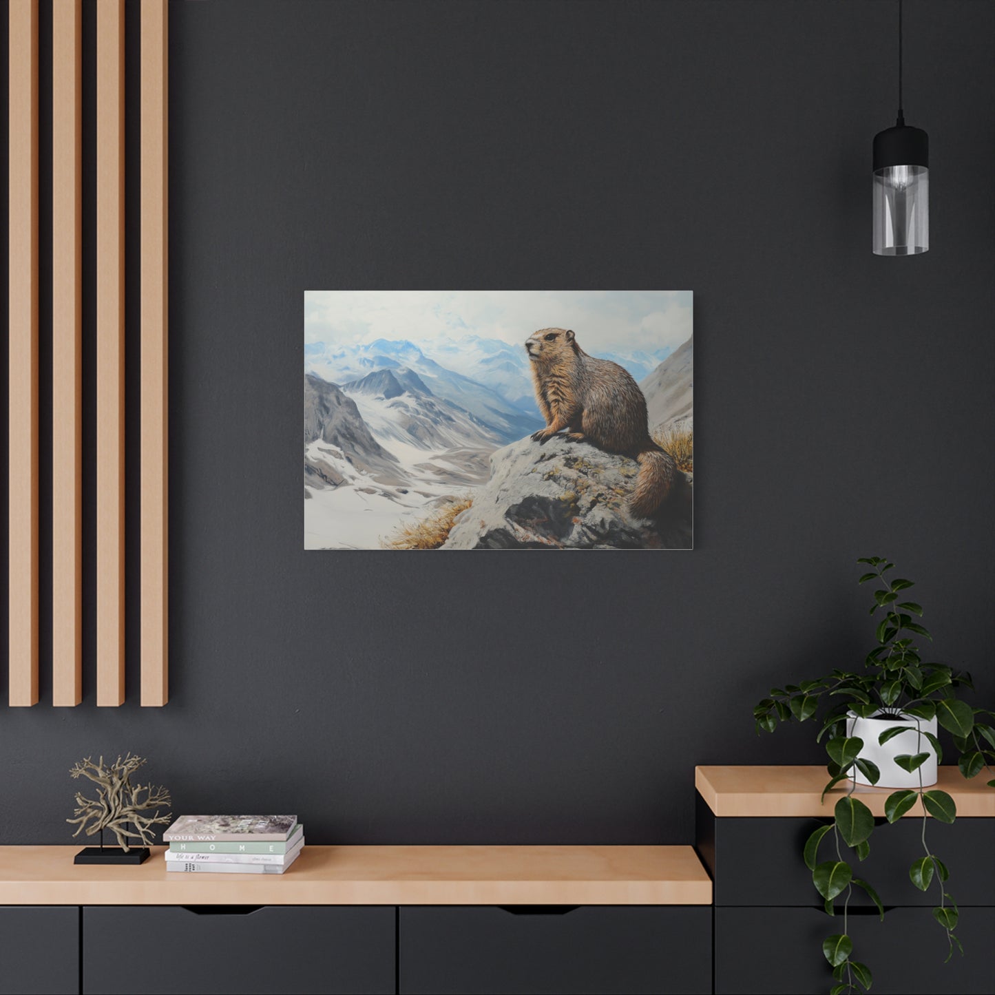 Marmotte Majestueuse des Sommets Alpins