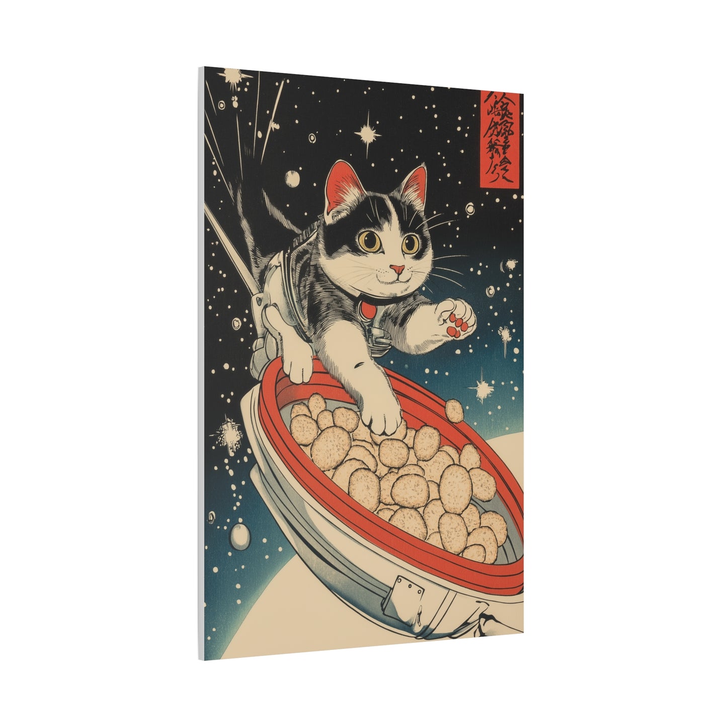 Chat Astronaute en Mission Spatiale