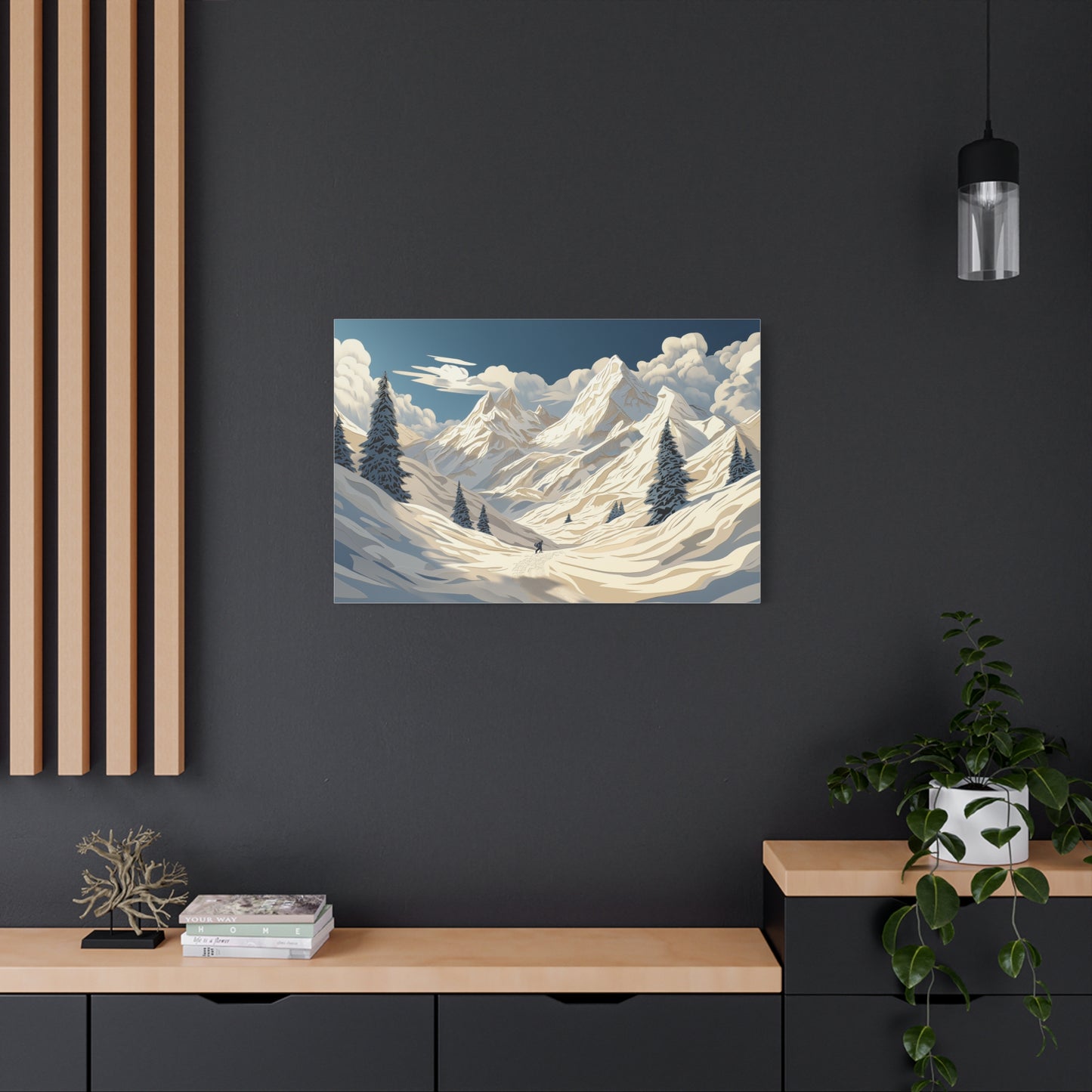Évasion Alpestre : Tranquillité et Grandeur