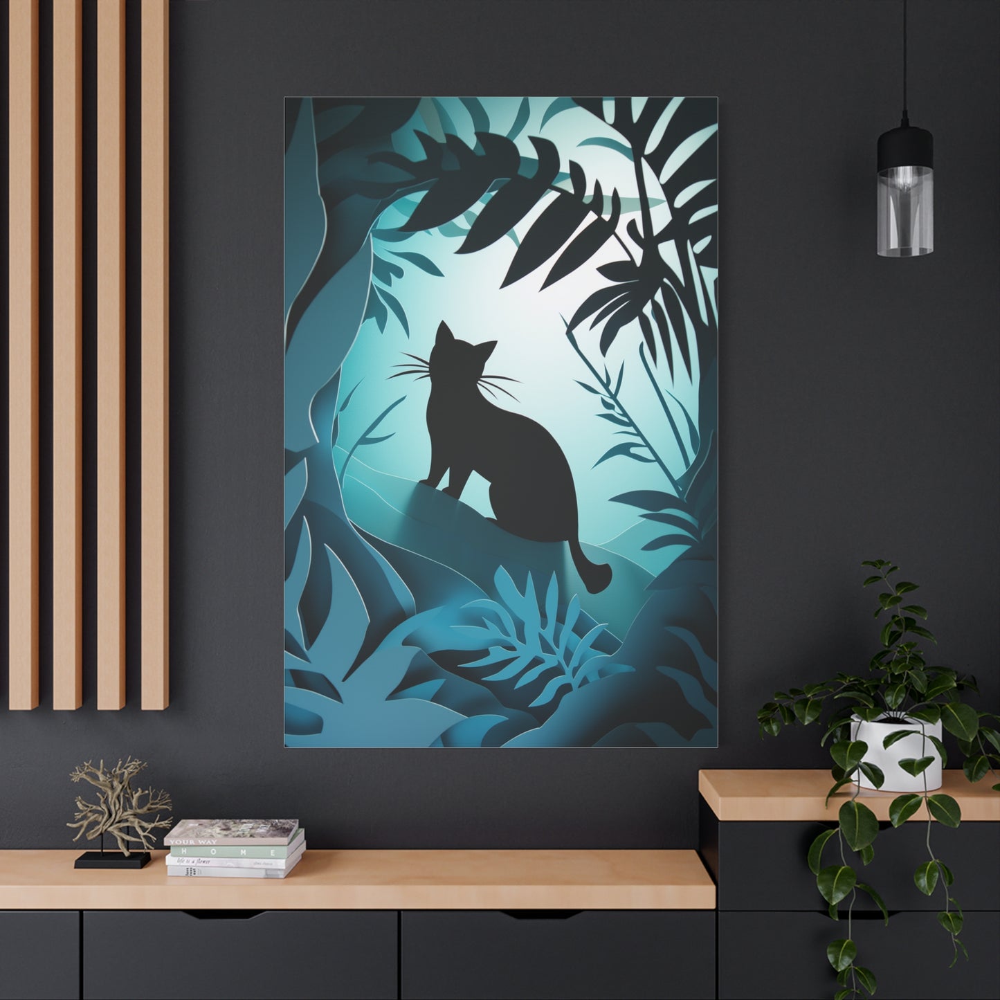 Mystère Félin dans la Jungle Sereine