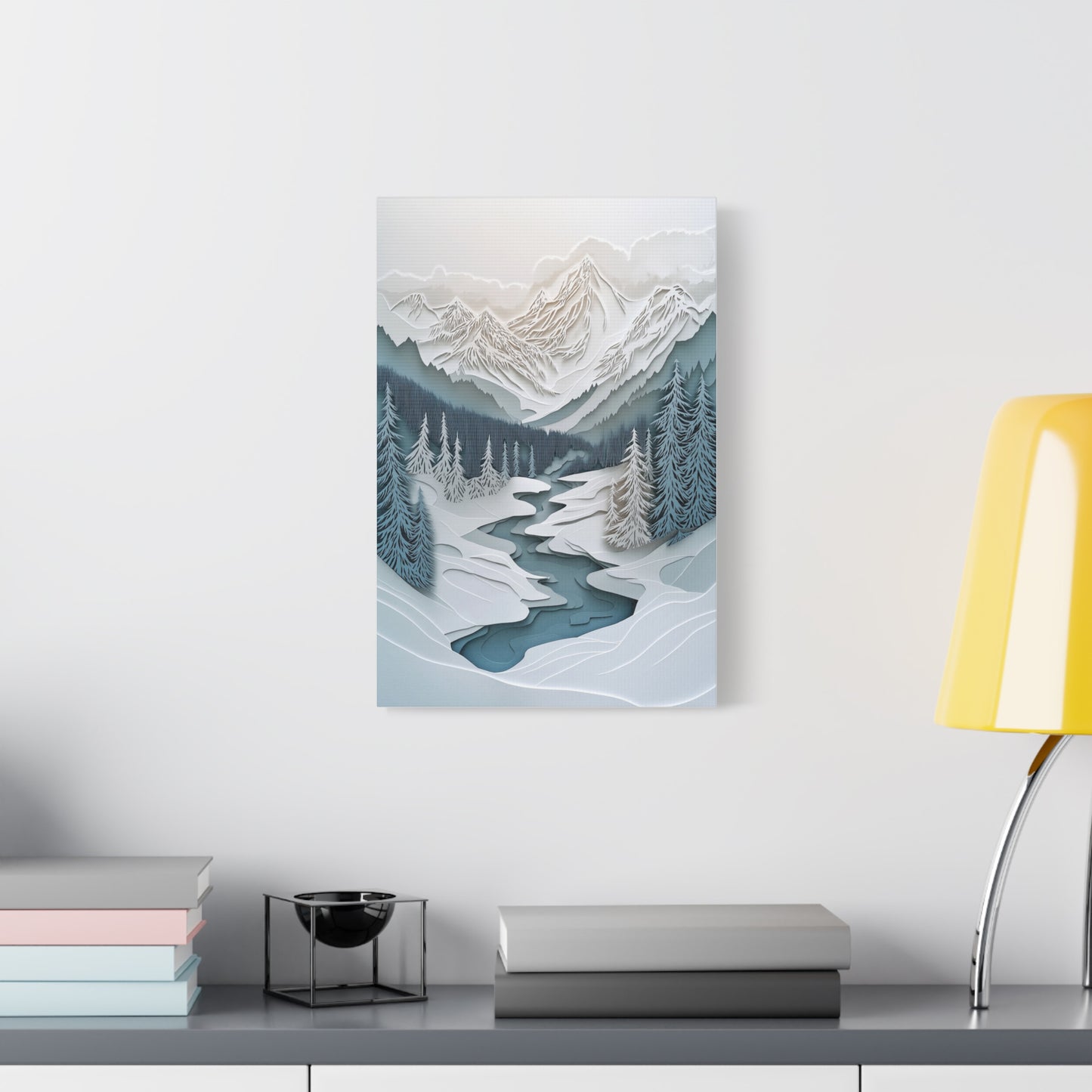 Magie Hivernale : Papier en Relief