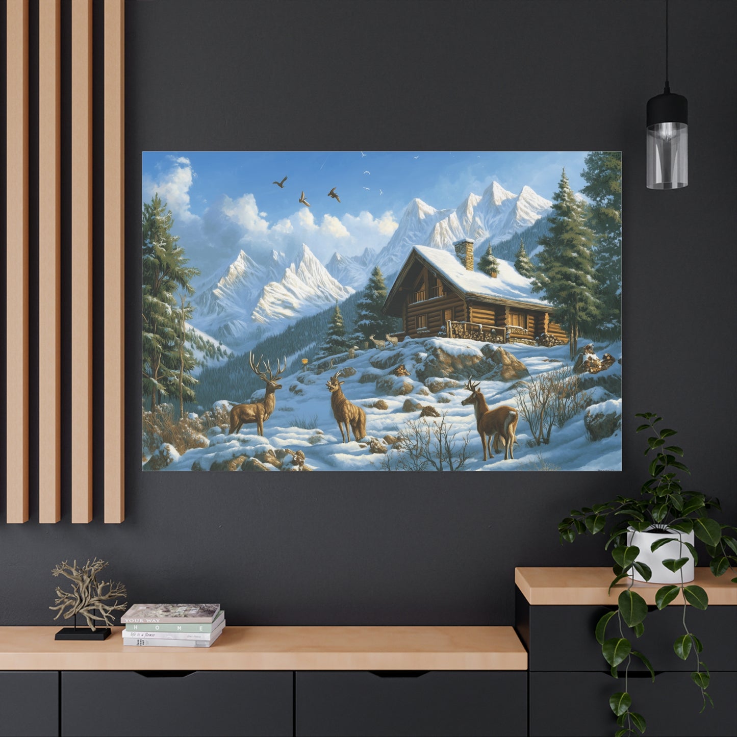 Évasion Montagnarde : Sérénité Neigeuse