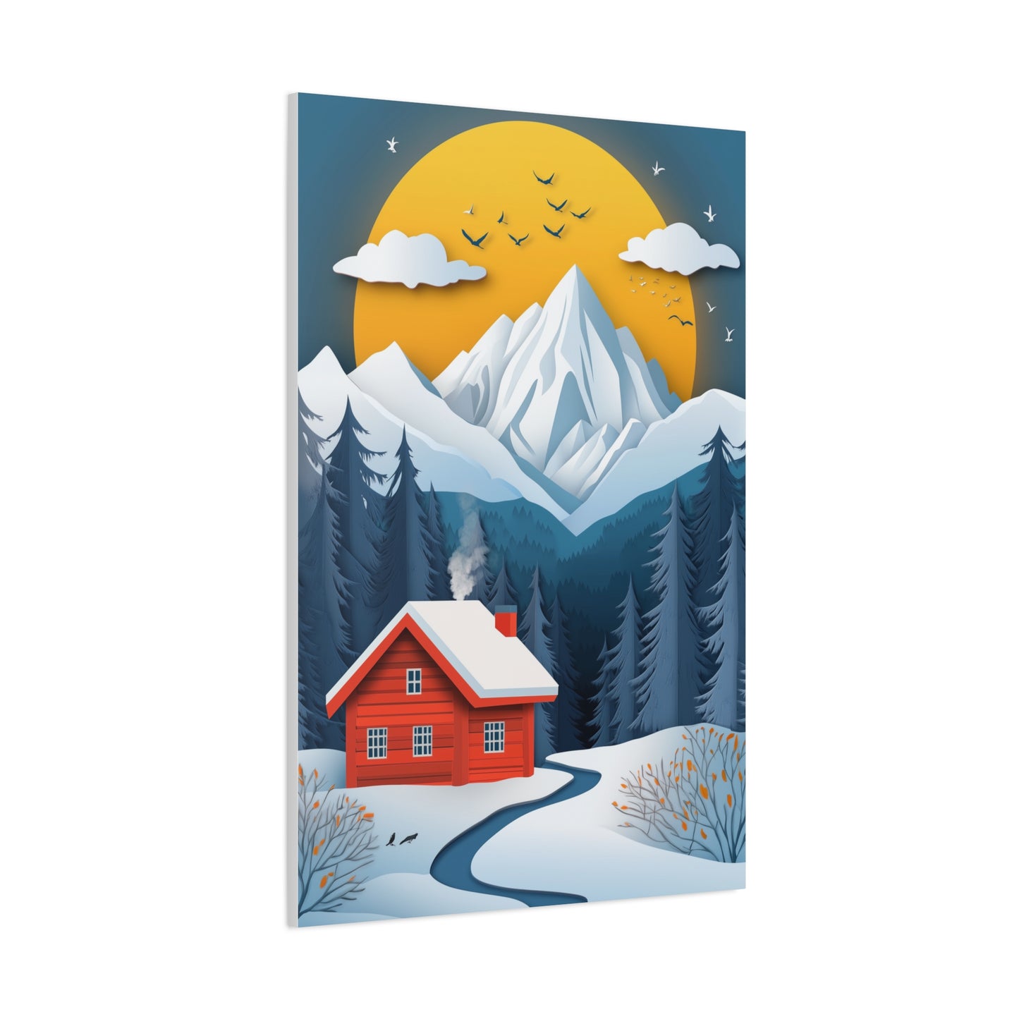 Évasion hivernale : Chalet sous le Soleil
