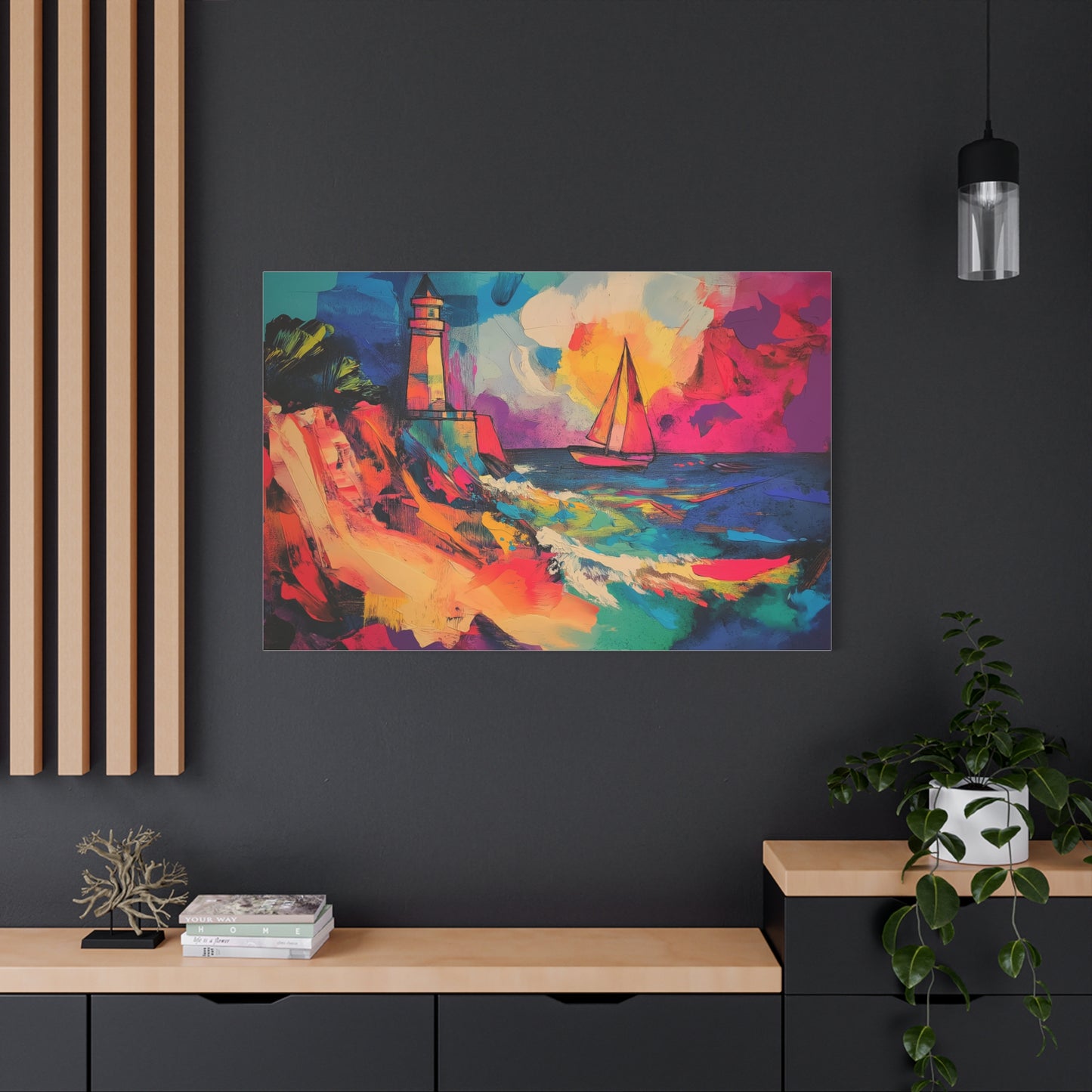 Évasion Colorée en Bord de Mer