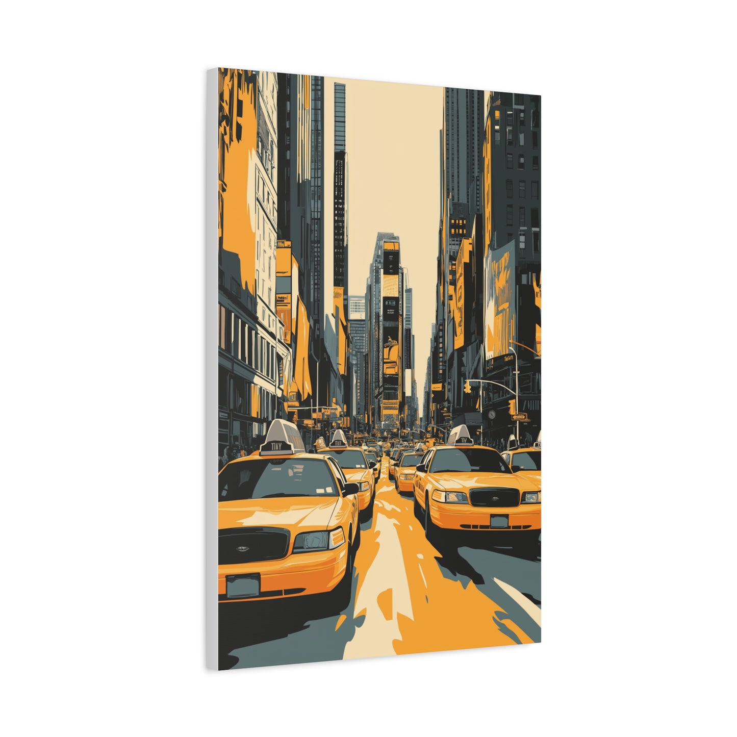 Taxis et gratte-ciels : New York vintage