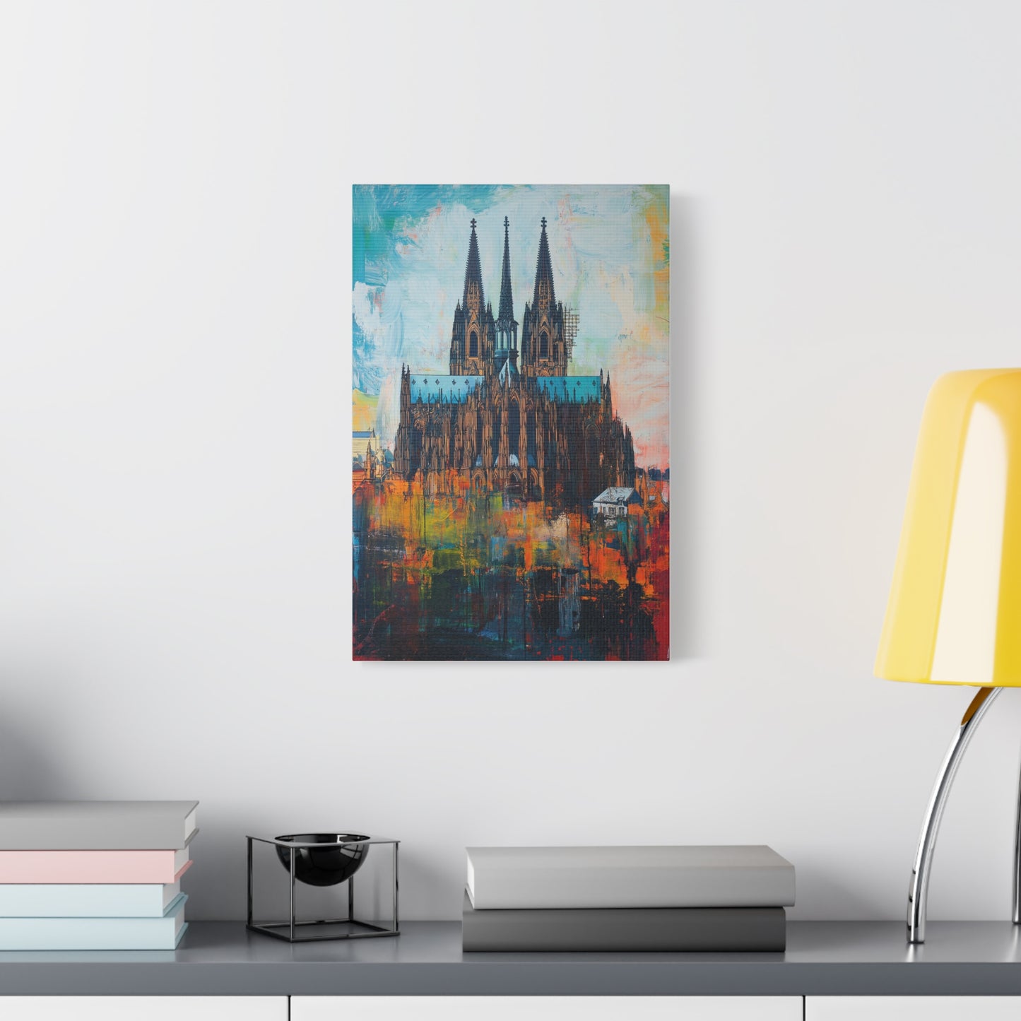 Cathédrale de Cologne aux Couleurs Vibrantes