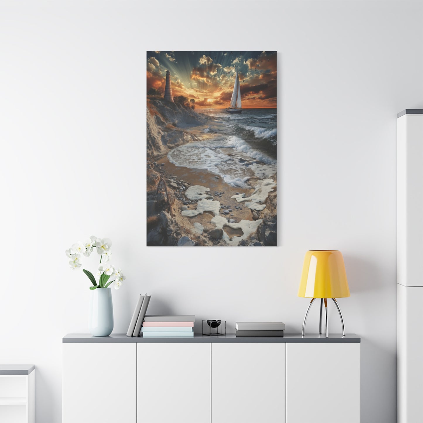 Évasion au Coucher du Soleil Marin