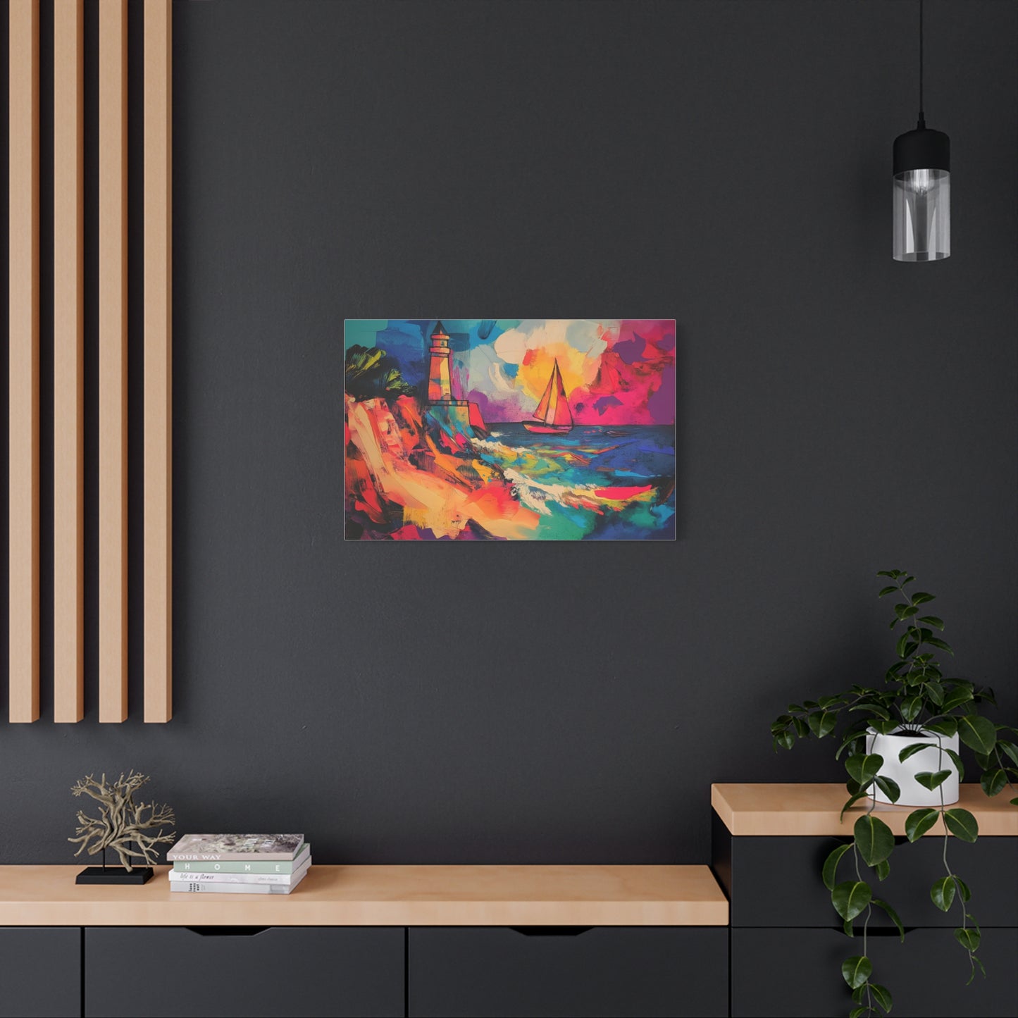 Évasion Colorée en Bord de Mer