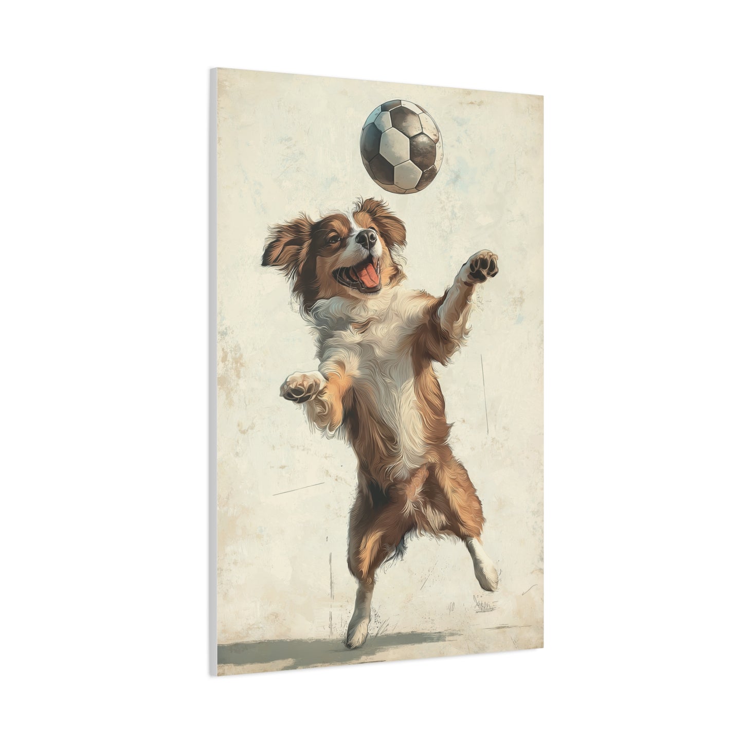 Champion de Football à Quatre Pattes