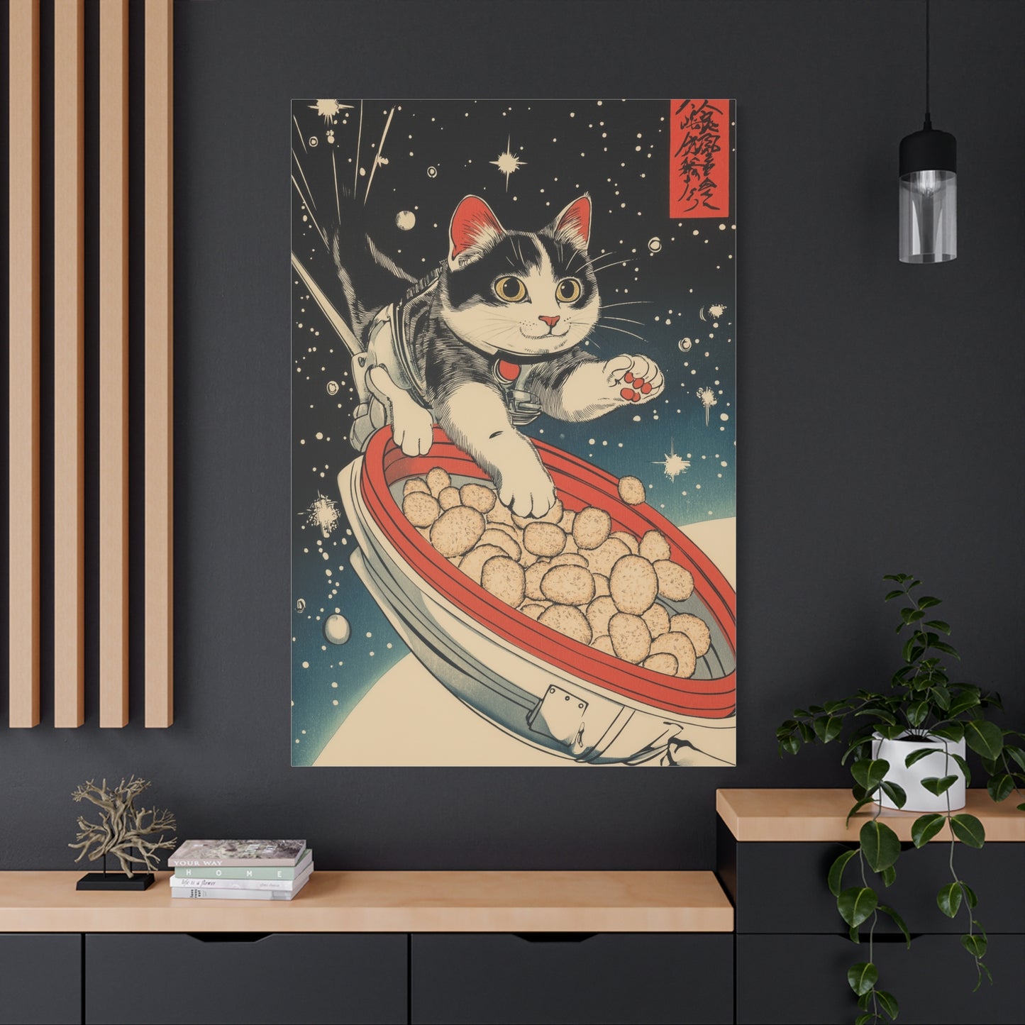 Chat Astronaute en Mission Spatiale