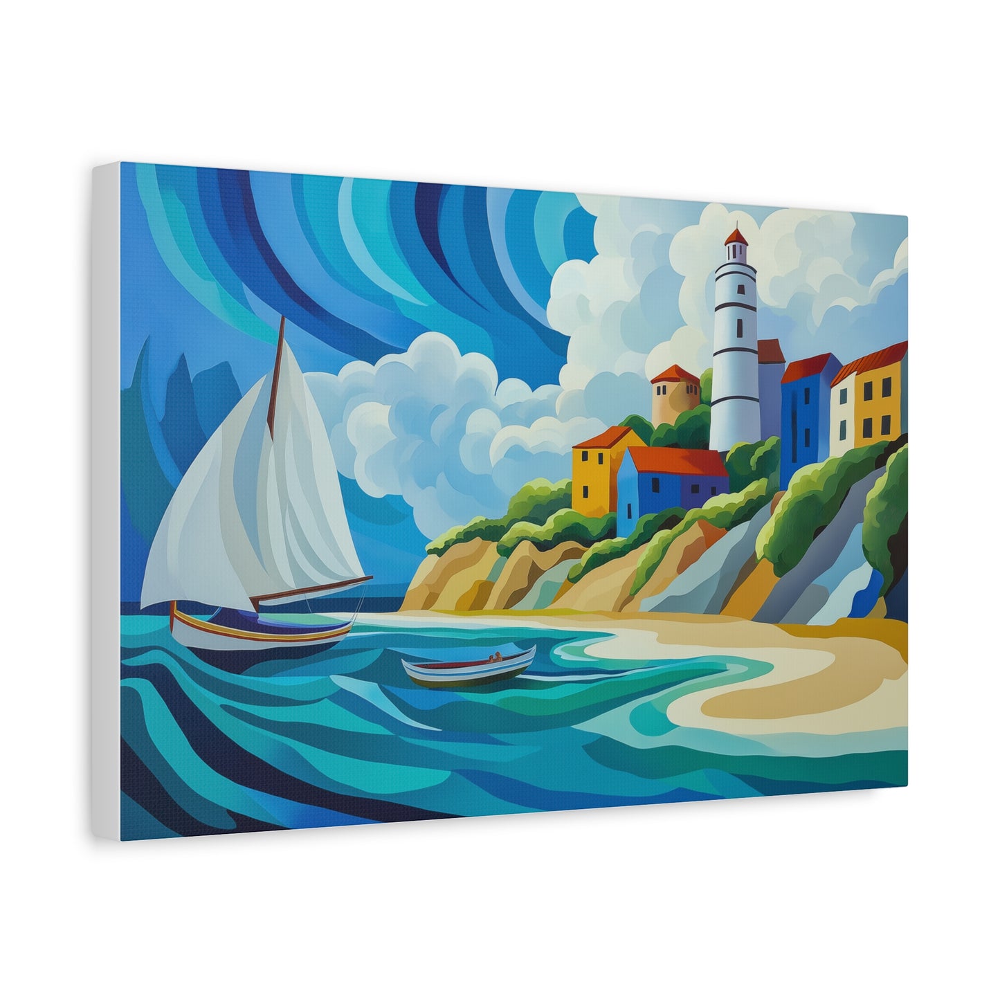 Évasion Maritime en Couleurs Vibrantes