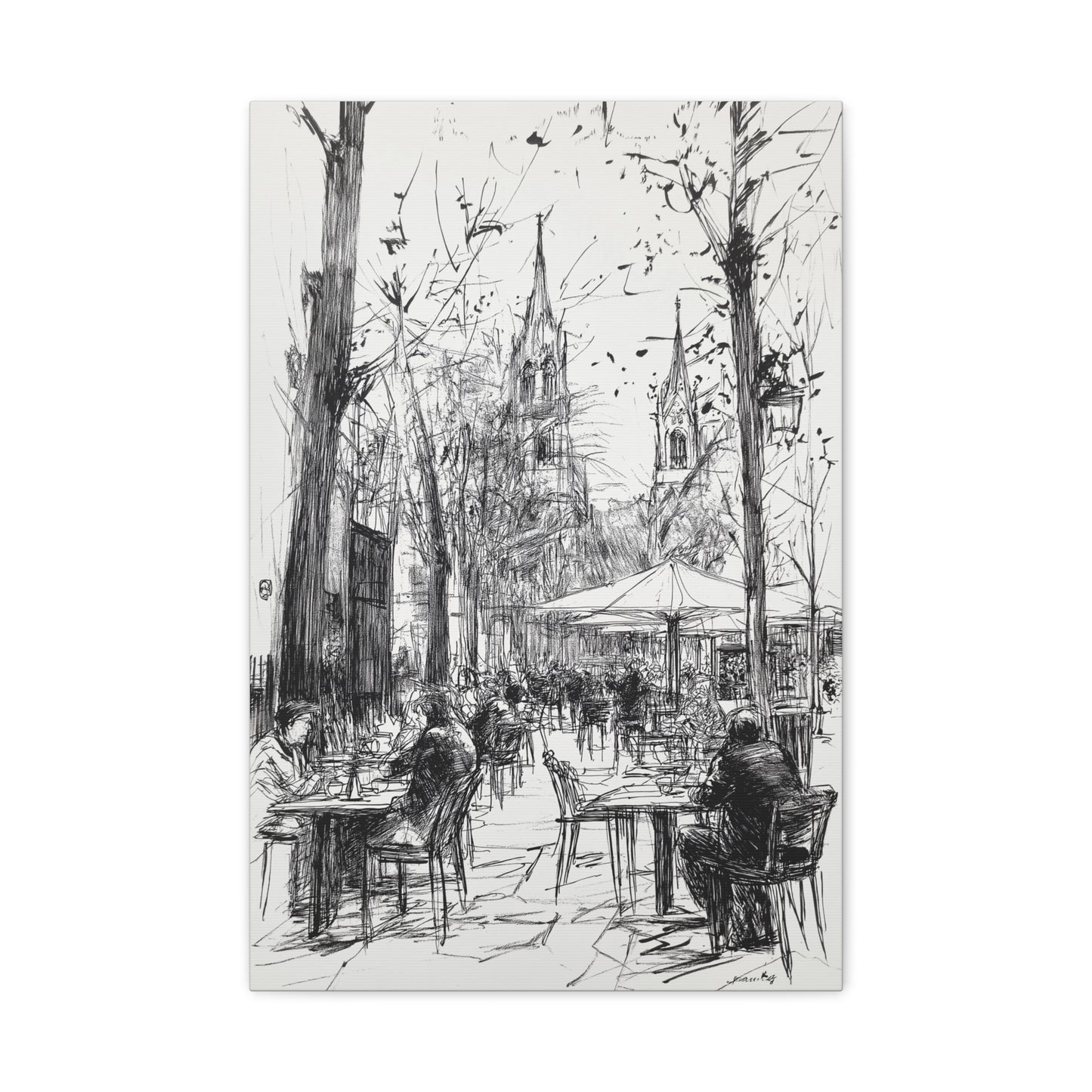 Évasion Munichoise : Terrasse et Cathédrale