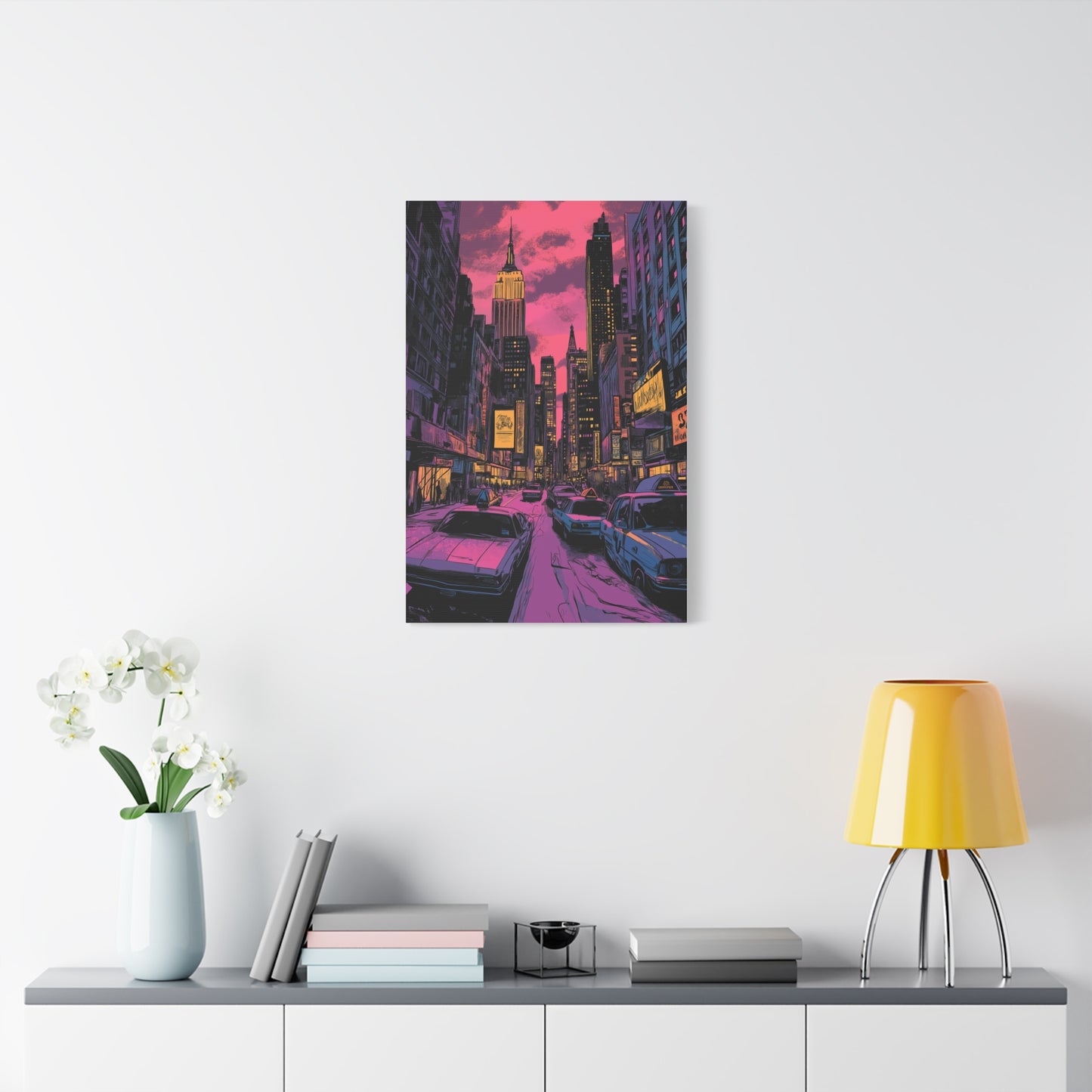 Crépuscule Urbain à New York