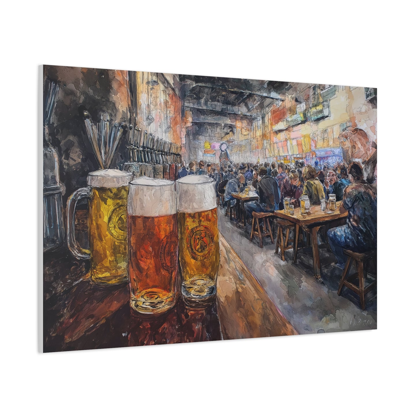 Ambiance festive à l'Oktoberfest