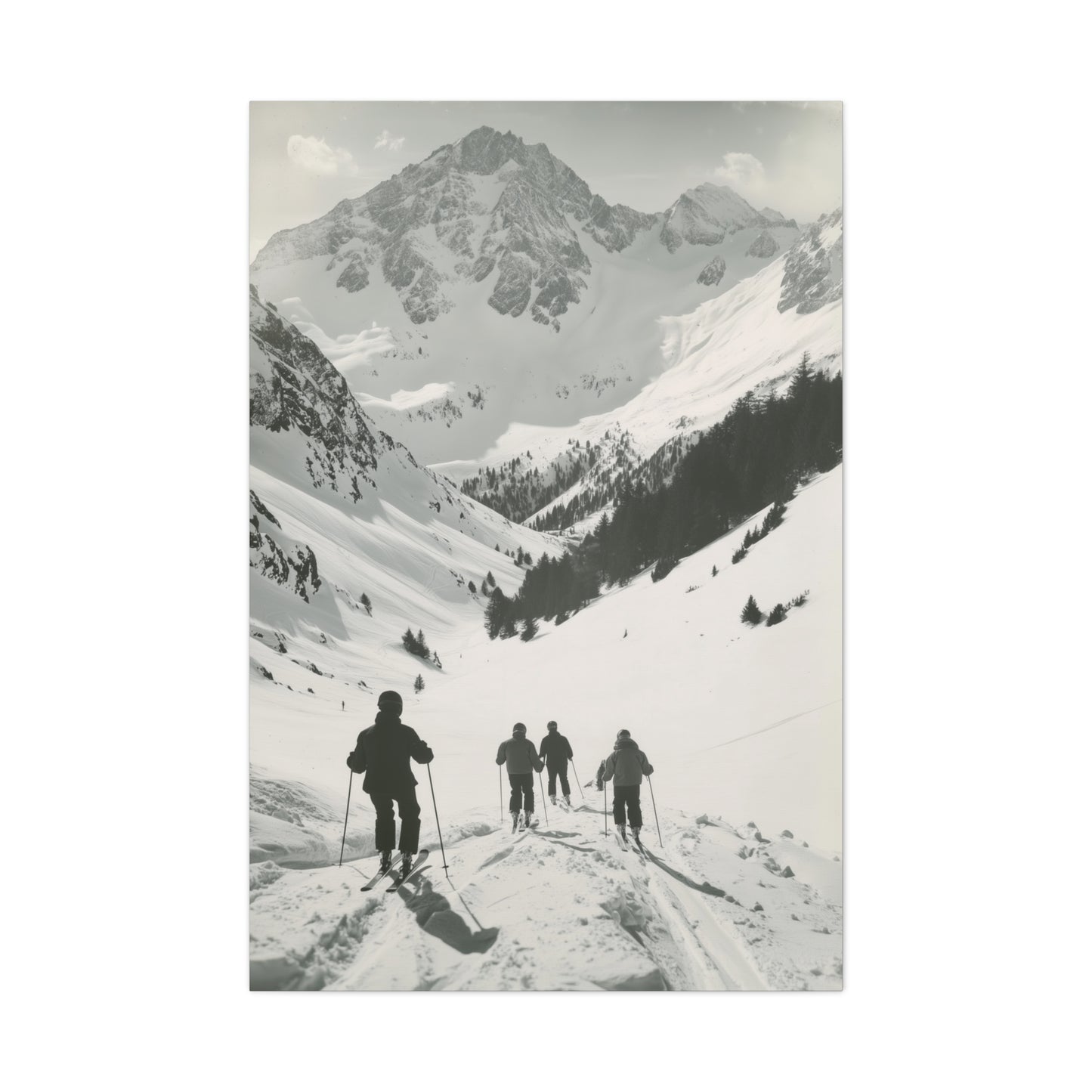 Aventure Hivernale dans les Alpes Éternelles